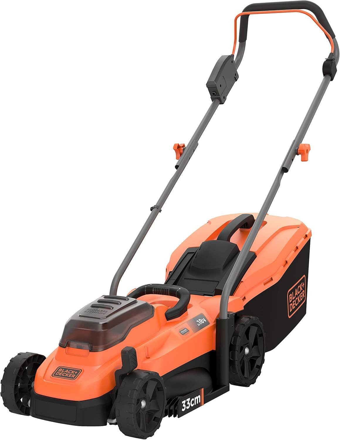 Black + Decker Akkurasenmäher Rasenmäher Akku Rasenmäher Elektro (ohne akkus)