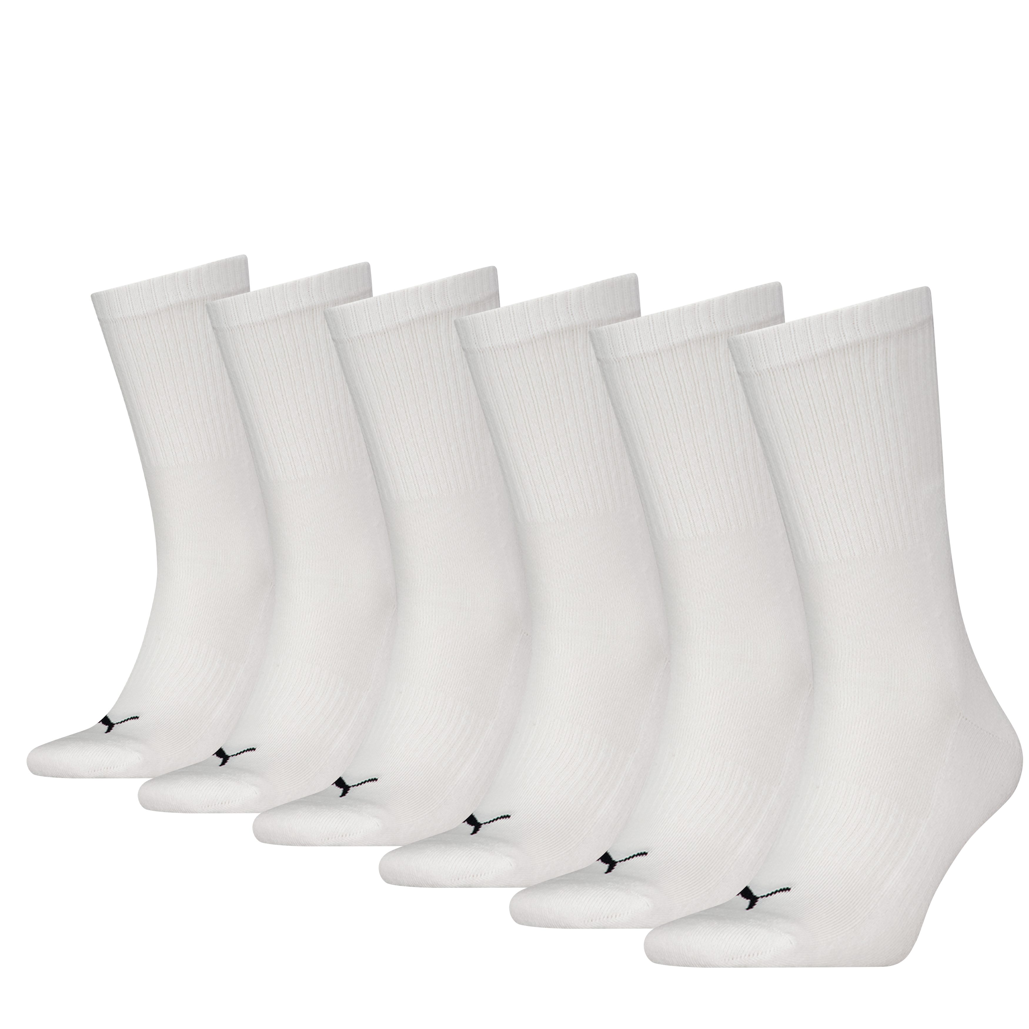 PUMA Socken PUMA UNISEX CUSHIONED NEXT CREW 6P ECOM (6 Paar) mit Logoschrif günstig online kaufen
