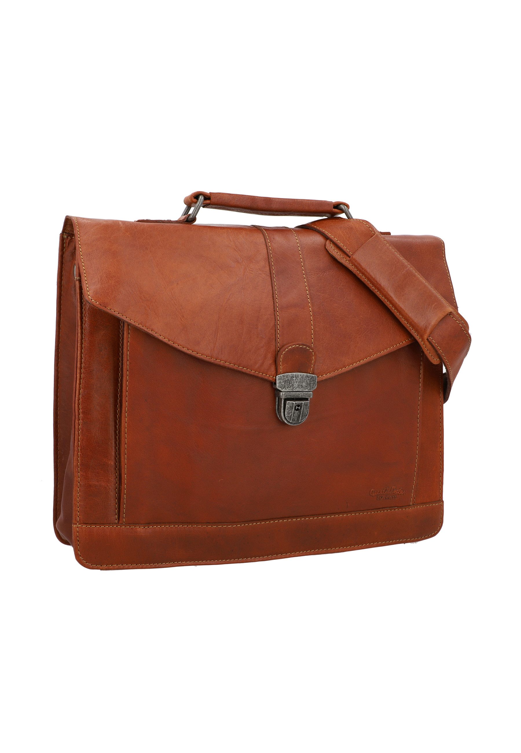 Gusti Leder Fahrradtasche Gusti Leder Fahrrad, Gepäckträgertaschen Eddy M., Aktenordner, KLICKfix