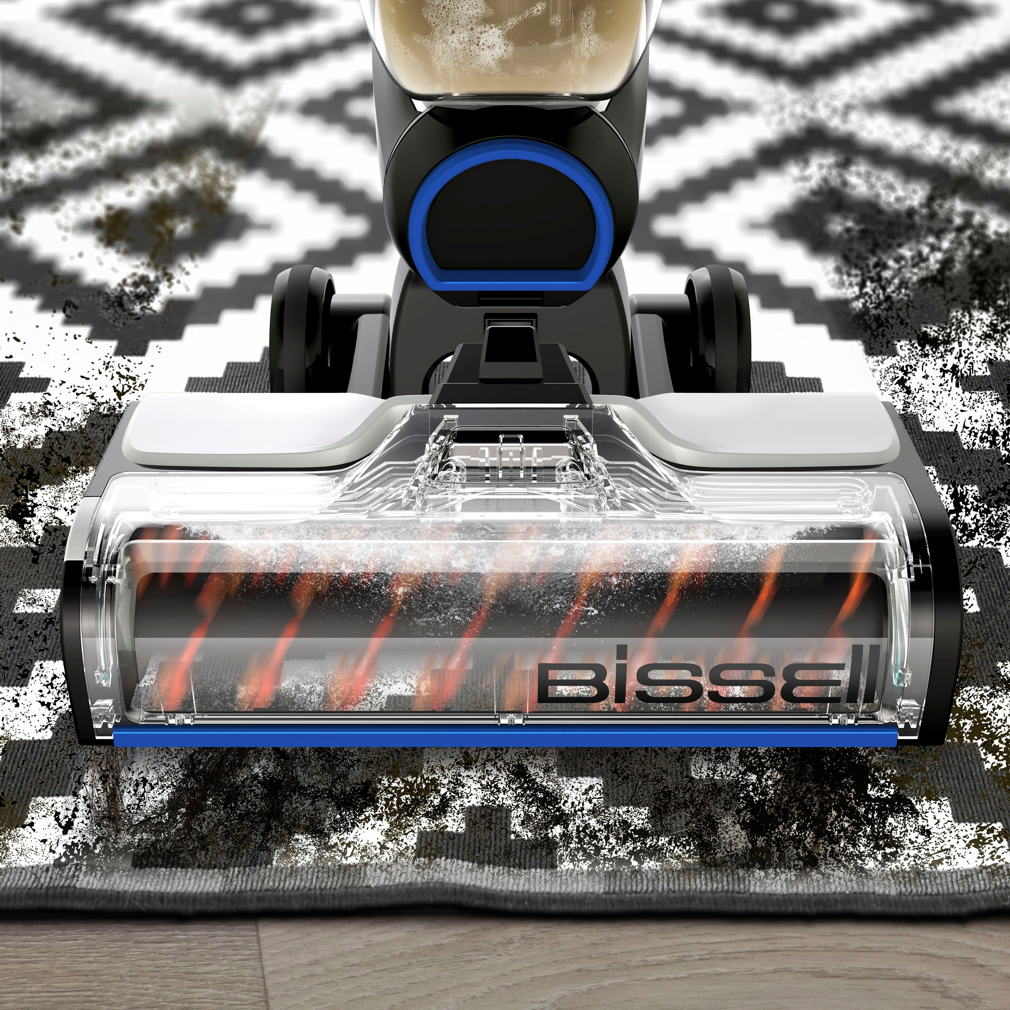 Bissell Nass-Trocken-Sauger BISSELL Cordless W, MAX 200 CrossWave beutellos 2767N