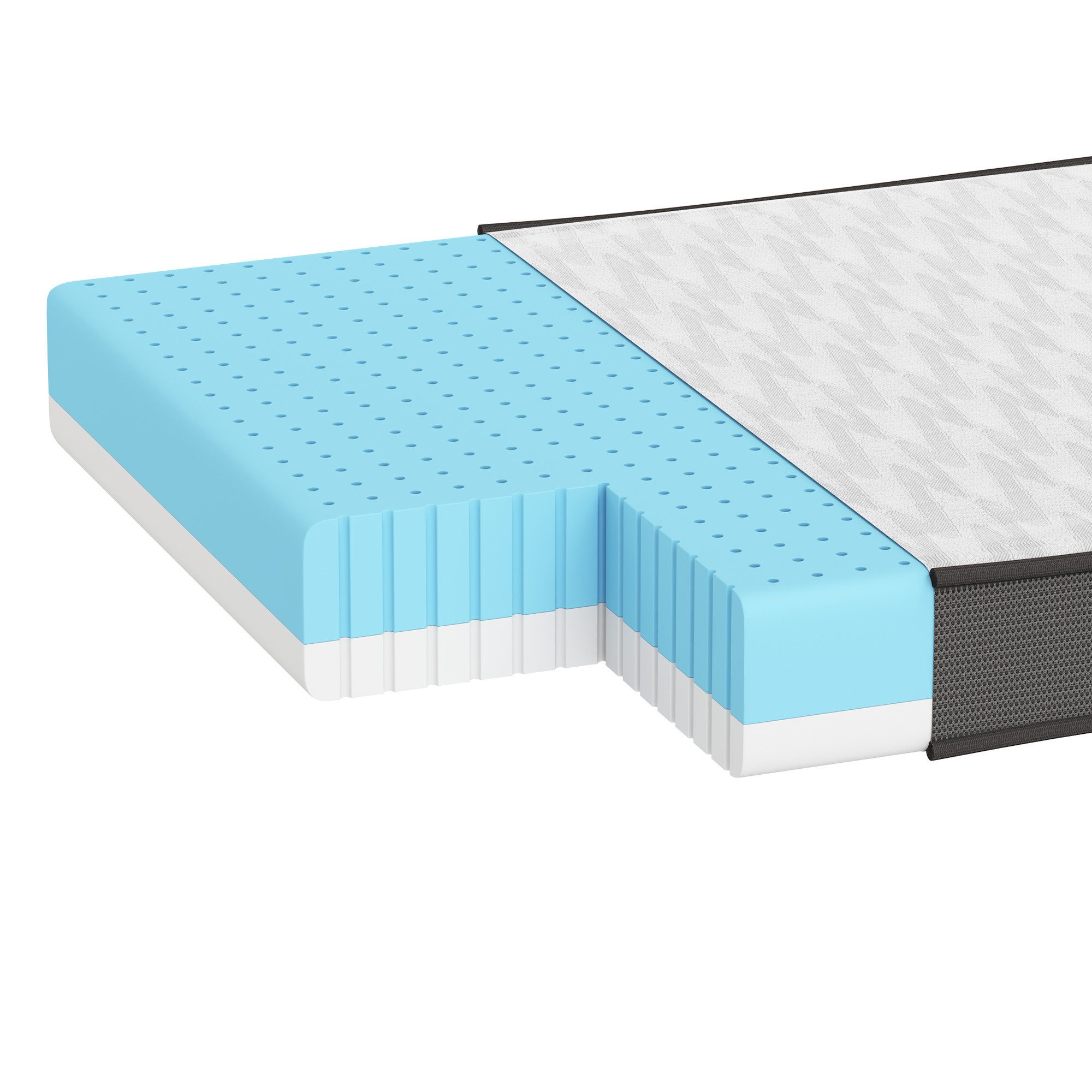 LINSY HOME, Topper Memory Foam, Gel-Matratzentopper, günstig online kaufen