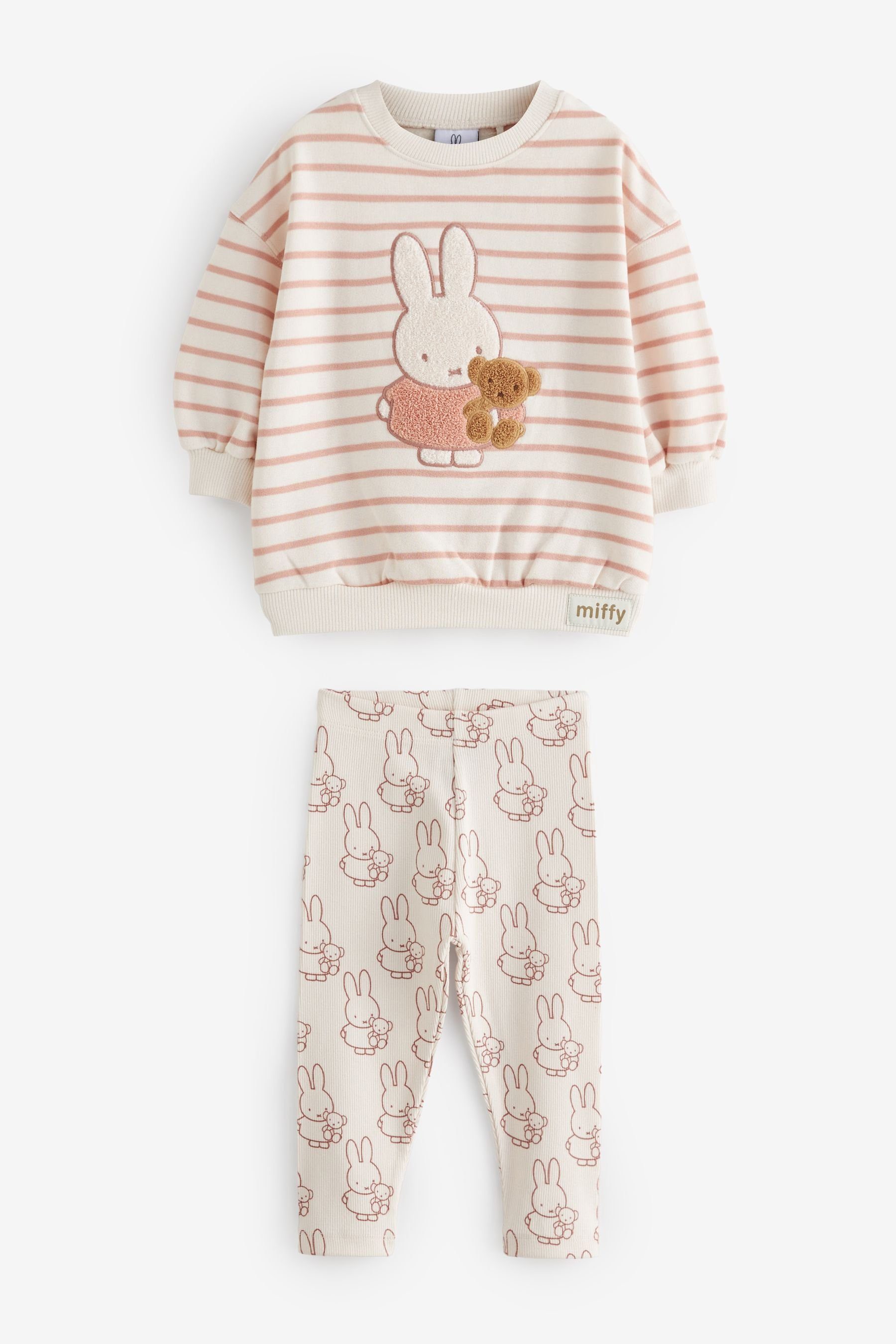 Next Shirt & Leggings Miffy Sweatshirt und Leggings im Set (2-tlg)