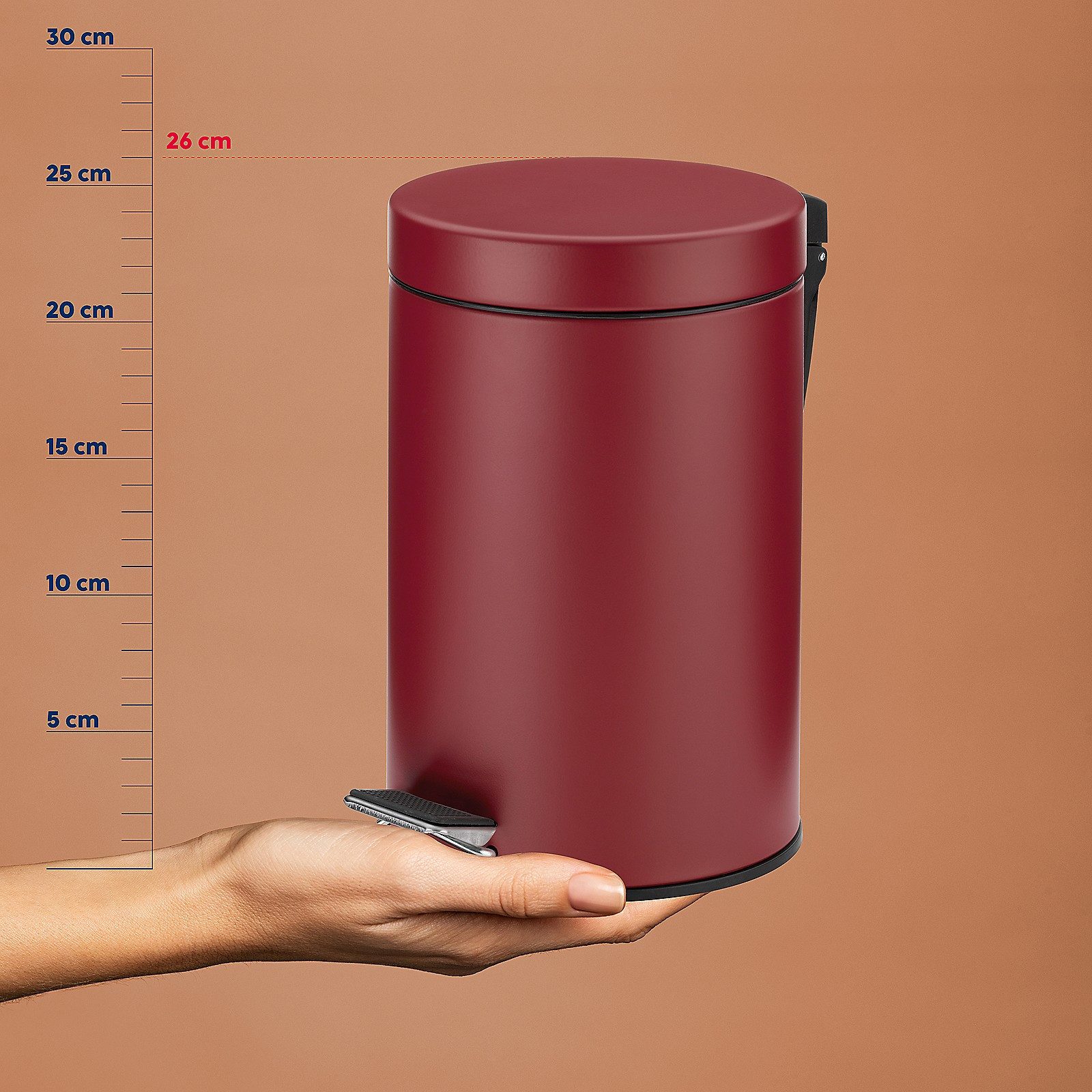 kela Kosmetikeimer Monaco, herausnehmbarer Inneneimer mit Tragegriff, 3 L