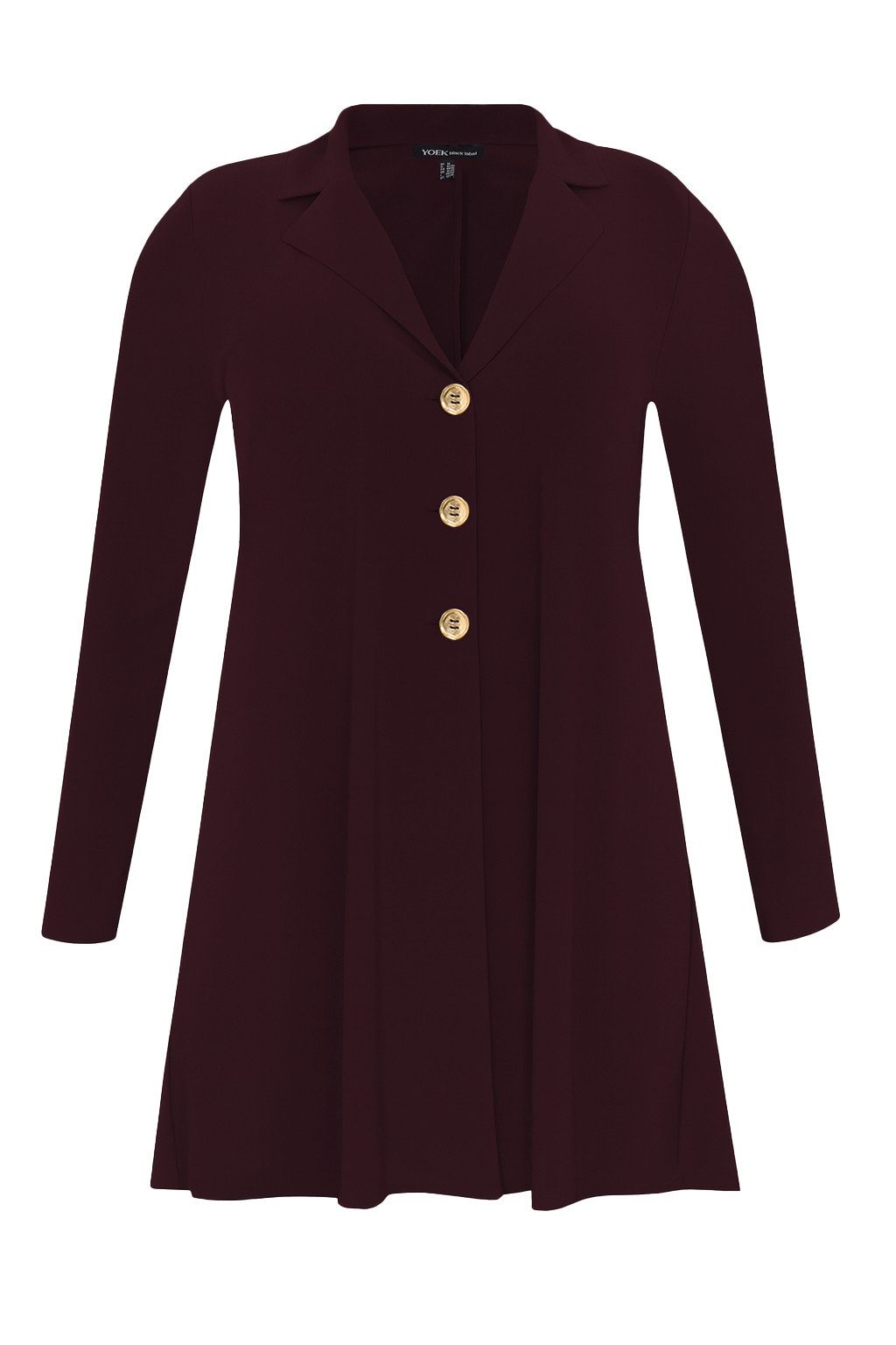 YOEK Jackenblazer Damen Blazer mit Langarm