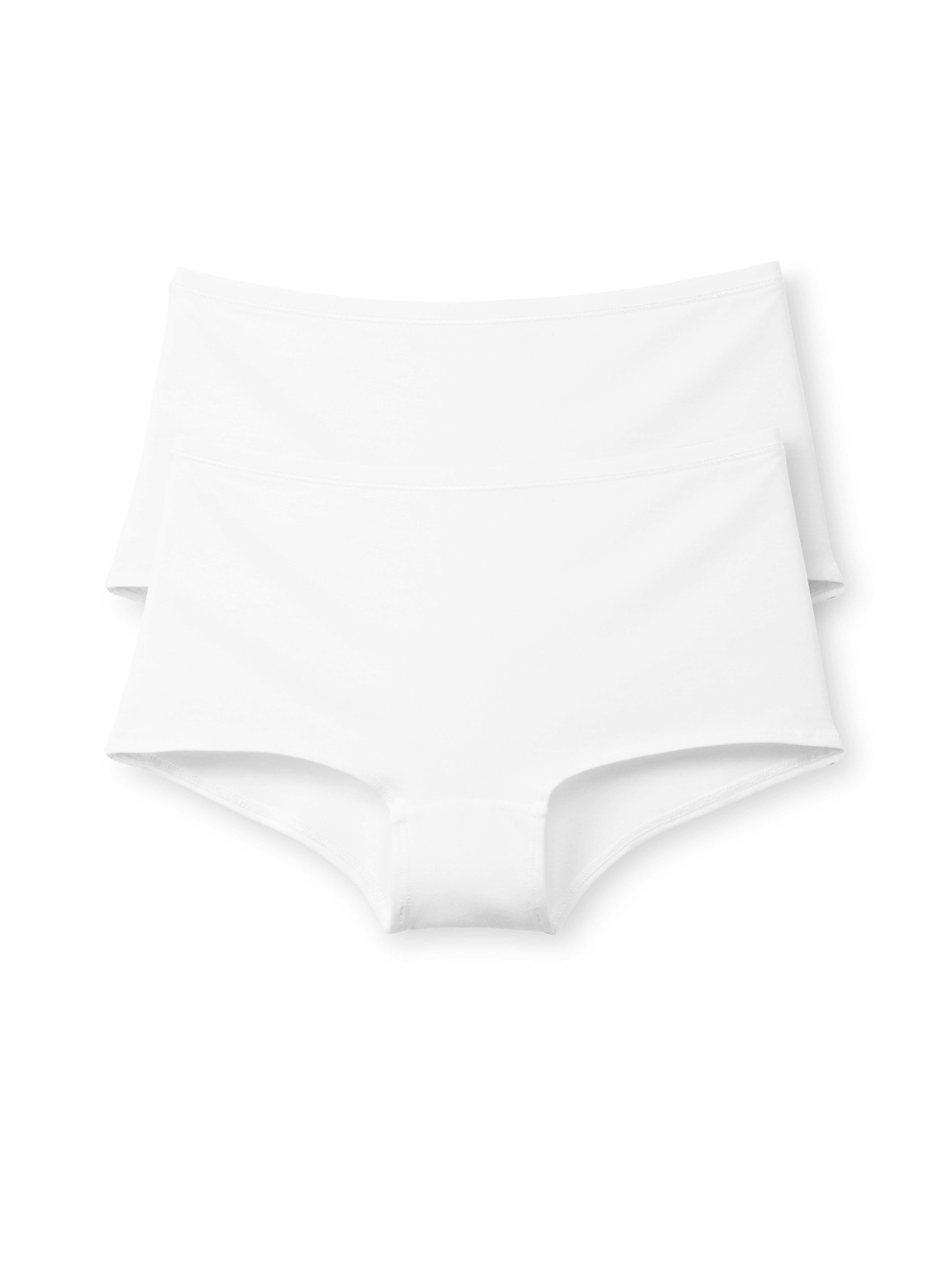 CALIDA Panty Benefit Women (2er Pack) elastisch, Baumwoll-Mix, Single Jersey Qualität, weich
