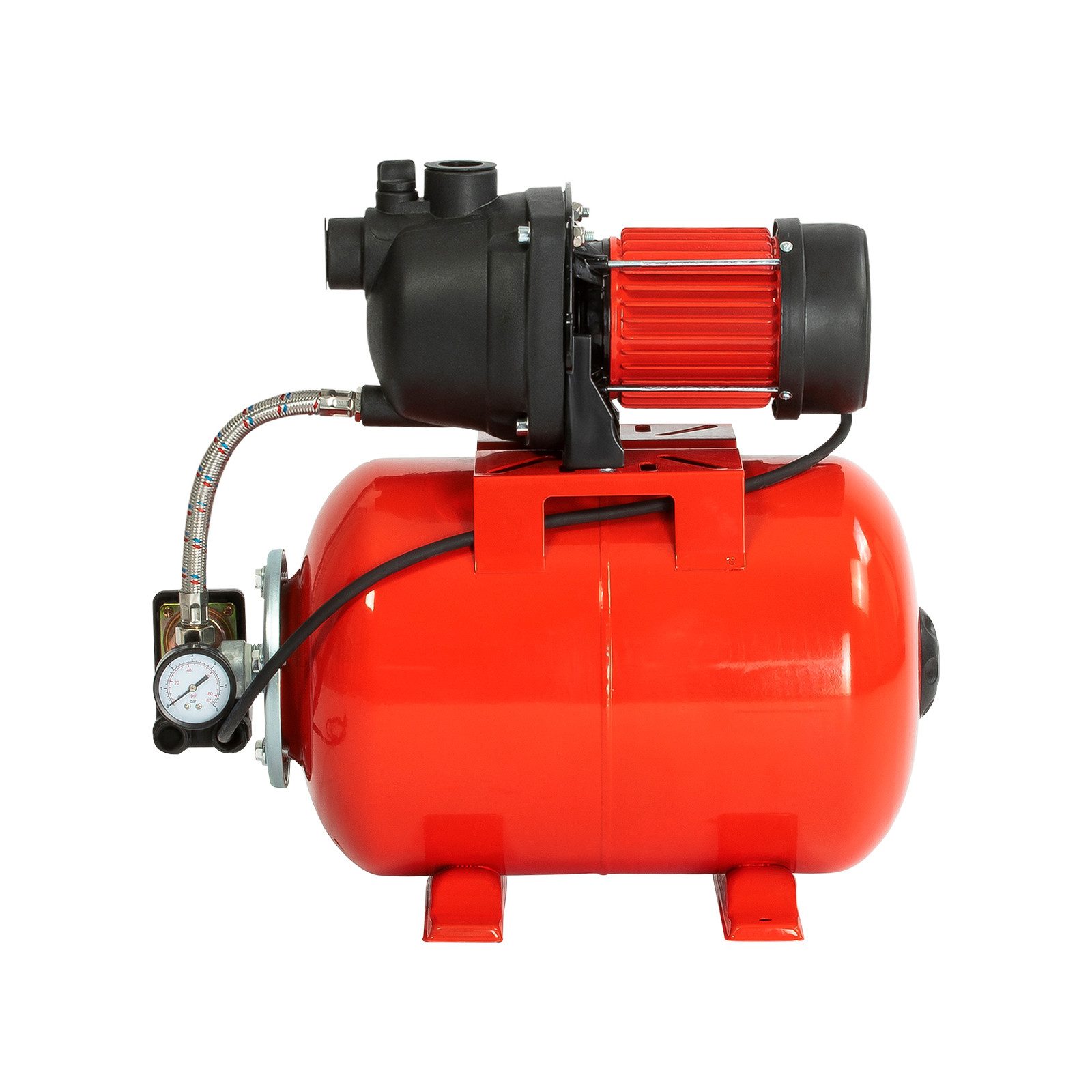 Grafner Hauswasserwerk Hauswasserwerk Hauswasser Elektromotor 1200 W 3800 l/h, bis zu 3800 l/h Fördermenge, 25 Liter Behältervolumen