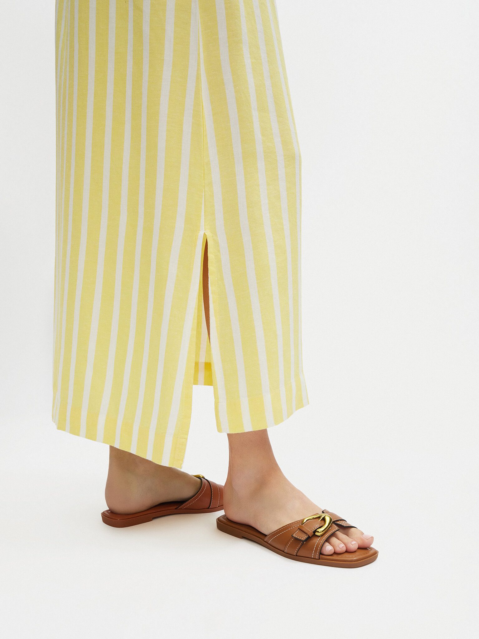 Jenny Jenny Damen-Flip-Flops braune R080824 Badepantolette