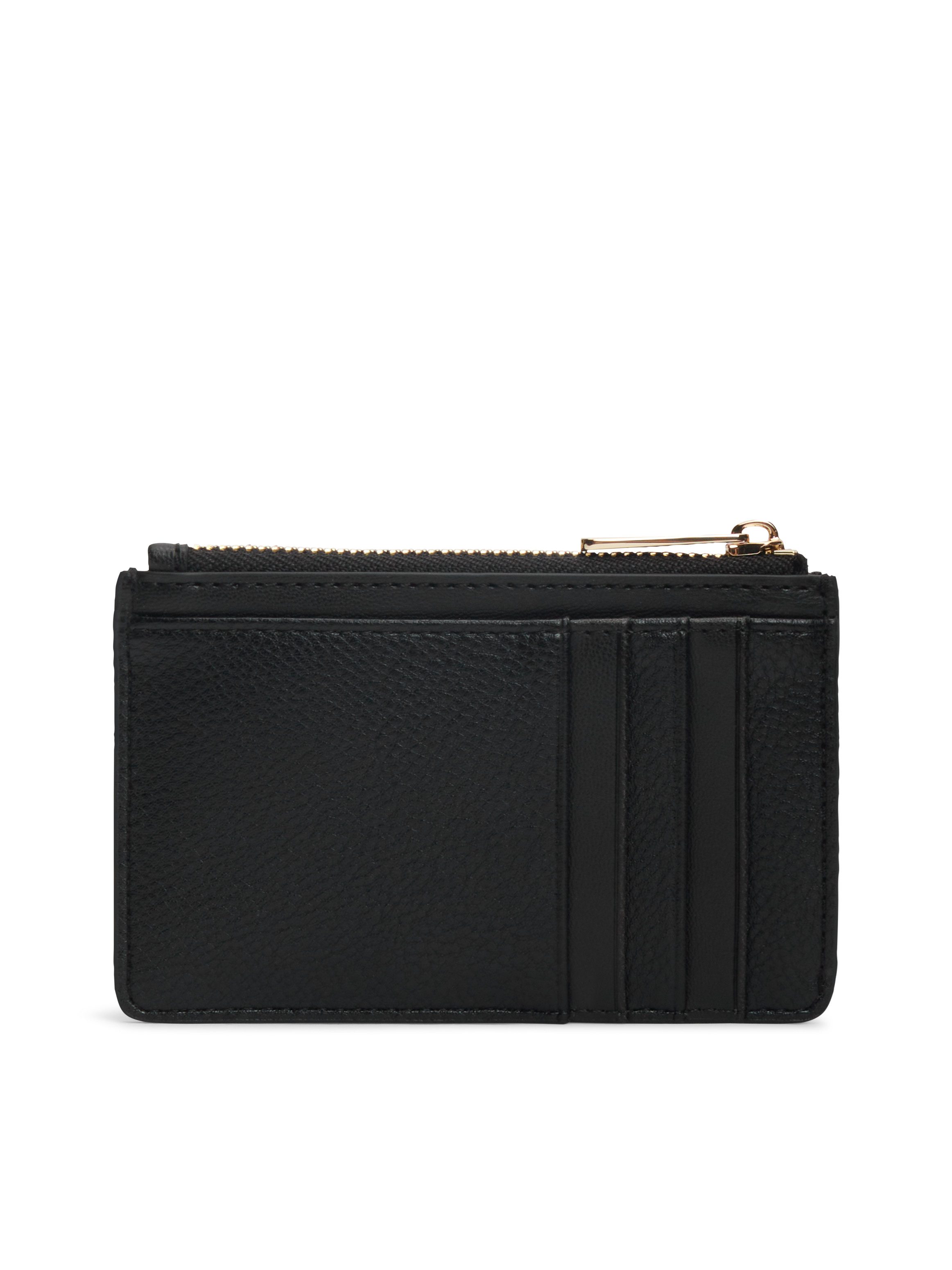 Tommy Hilfiger Kartenetui TH ICON LONG CC HOLDER, Unisex Minigeldbeutel, Portemonnaie mit Logoschriftzug