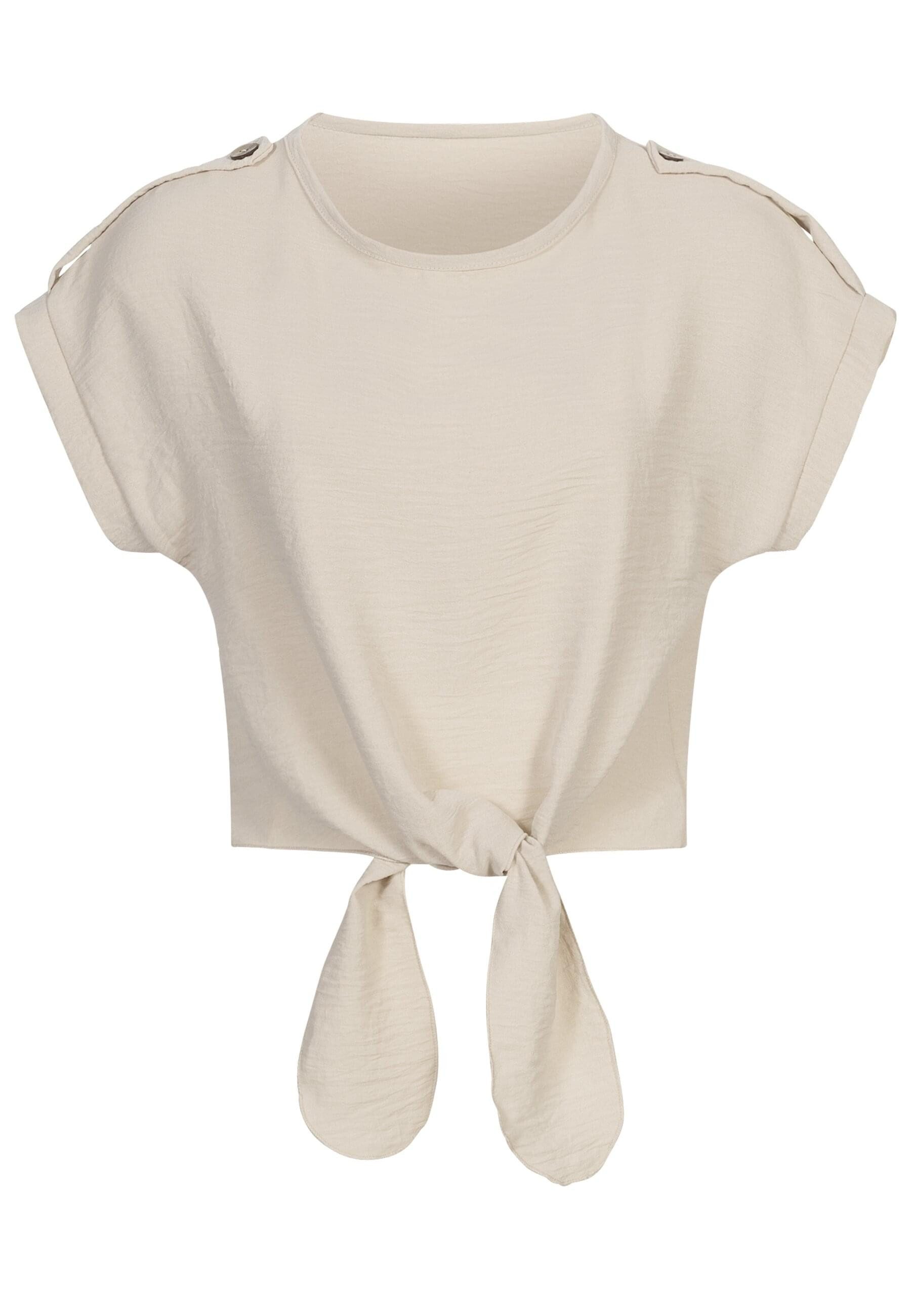CLOUD 5IVE Muskelshirt CLOUD 5IVE Musselin Top with knot detail (1-tlg) günstig online kaufen