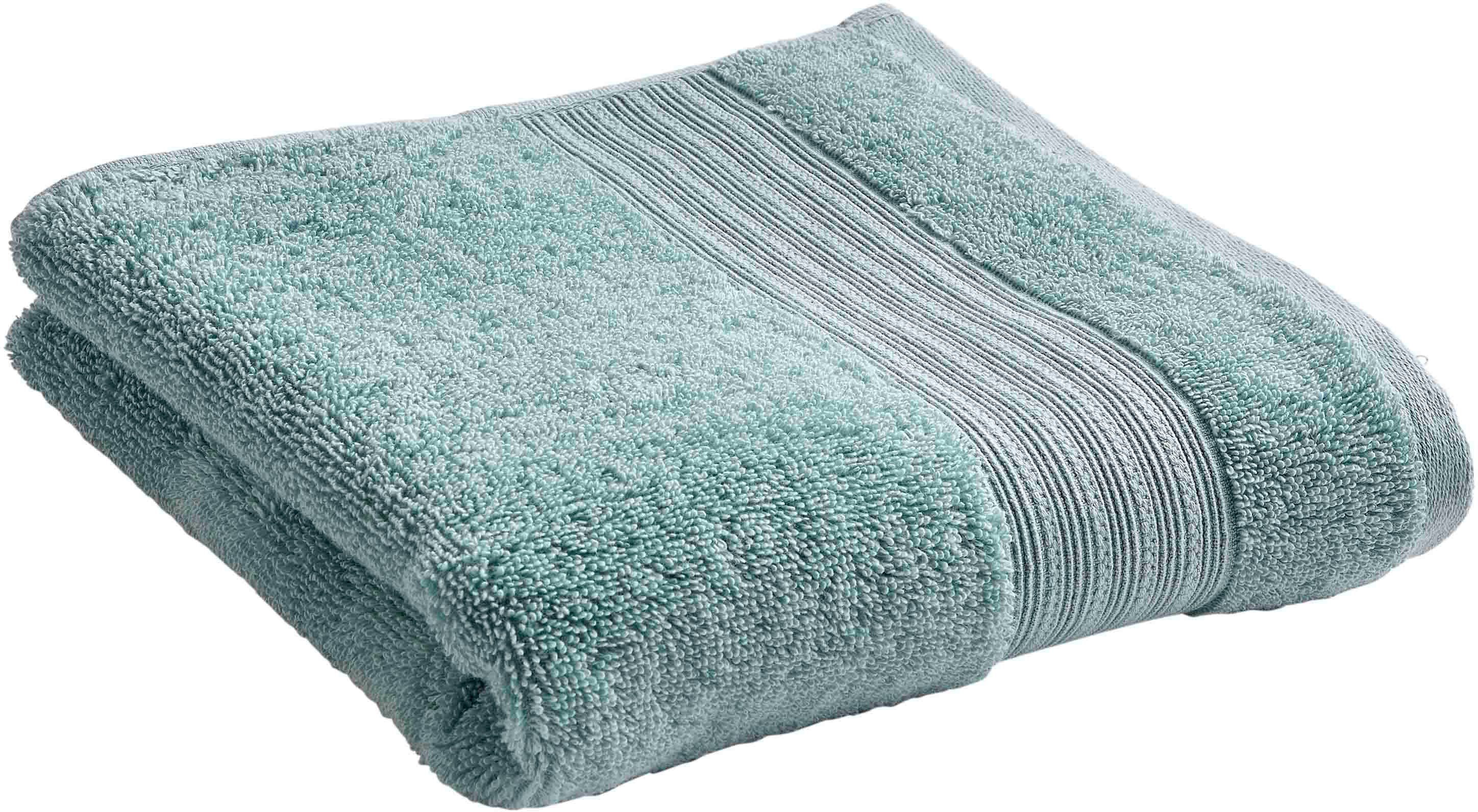 Christy Handtücher Organic, Walkfrottier (2-St), Luxus Handtuch 550g/m² - 100% Bio-Baumwolle, 50 x 90, 2er Set