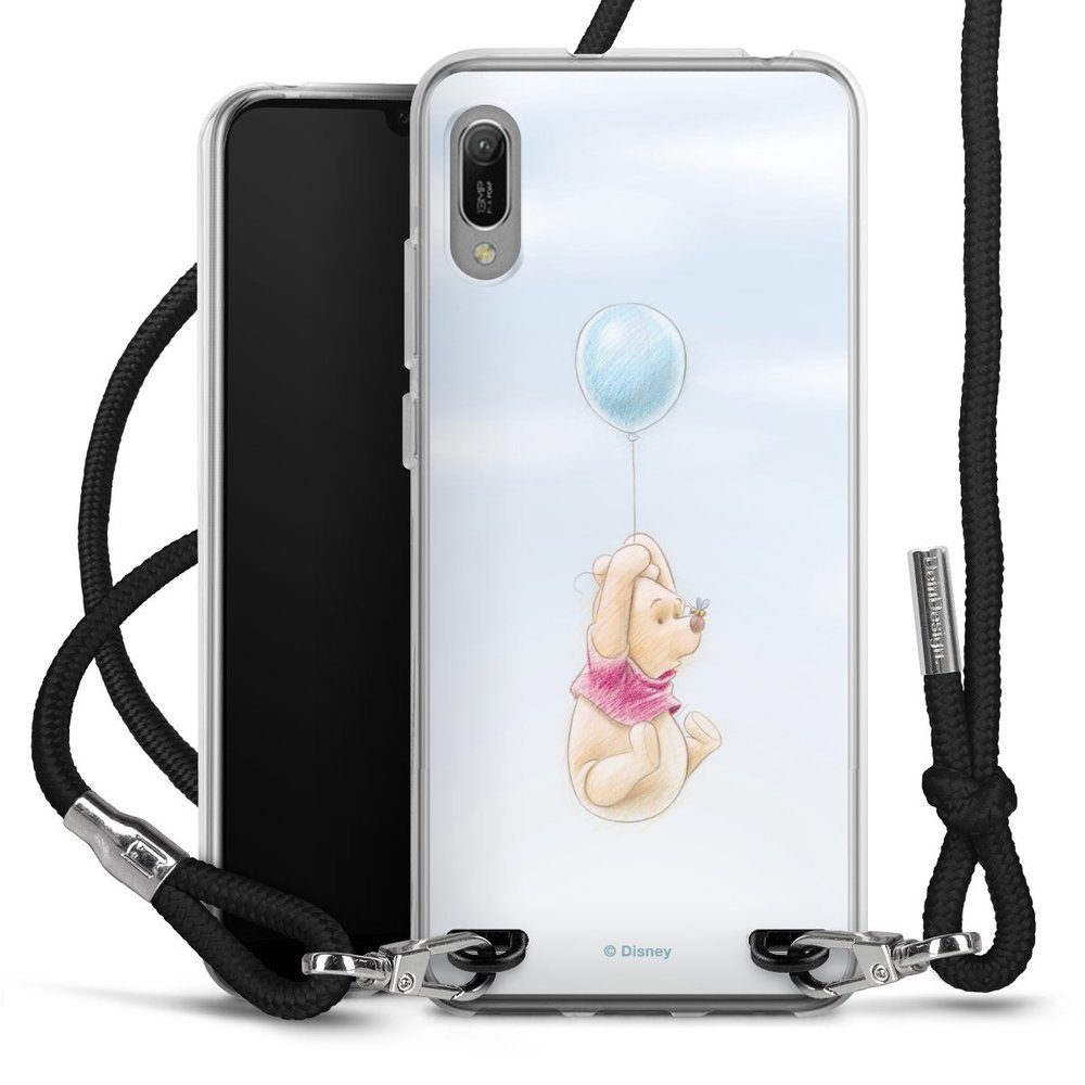 DeinDesign Handyhülle Offizielles Lizenzprodukt Winnie Puuh Disney Winnie  Puuh Balloon, Huawei Y6 (2019) Handykette Hülle mit Band Case zum Umhängen