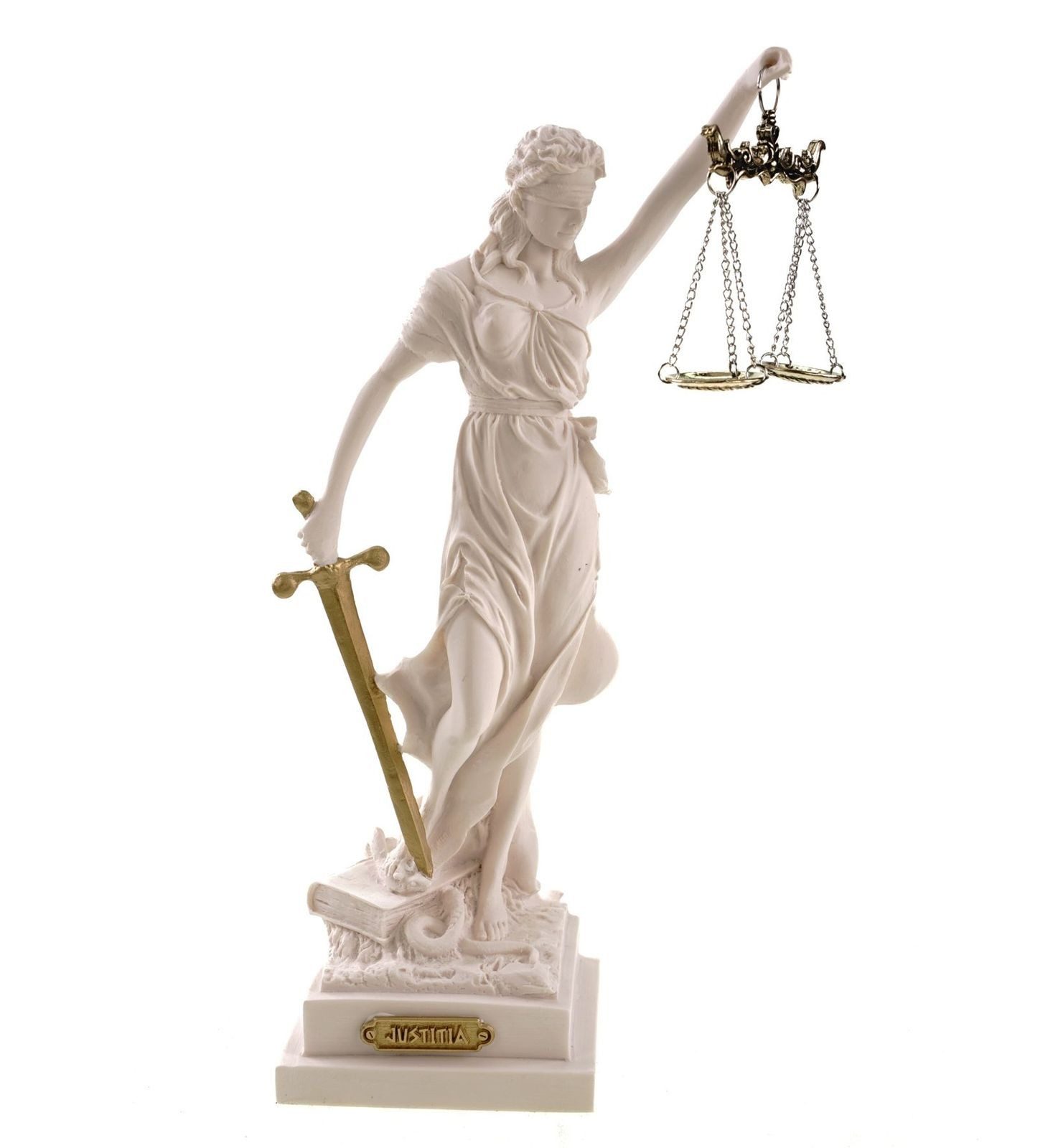 Kremers Schatzkiste Dekofigur Justitia Göttin Figur Skulptur Themis BGB Rec günstig online kaufen