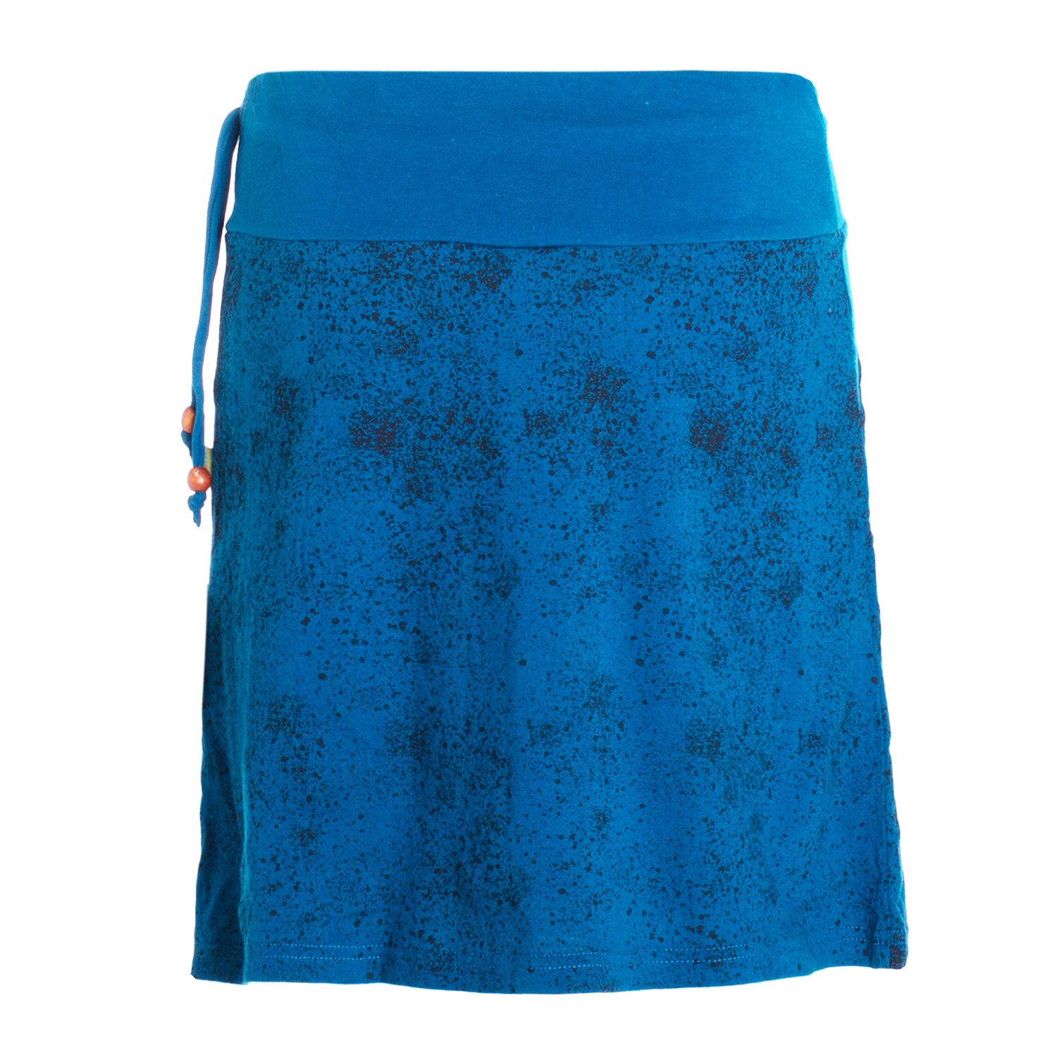 Vishes Minirock Damen Baumwolle Blumen-Muster breiter günstig online kaufen