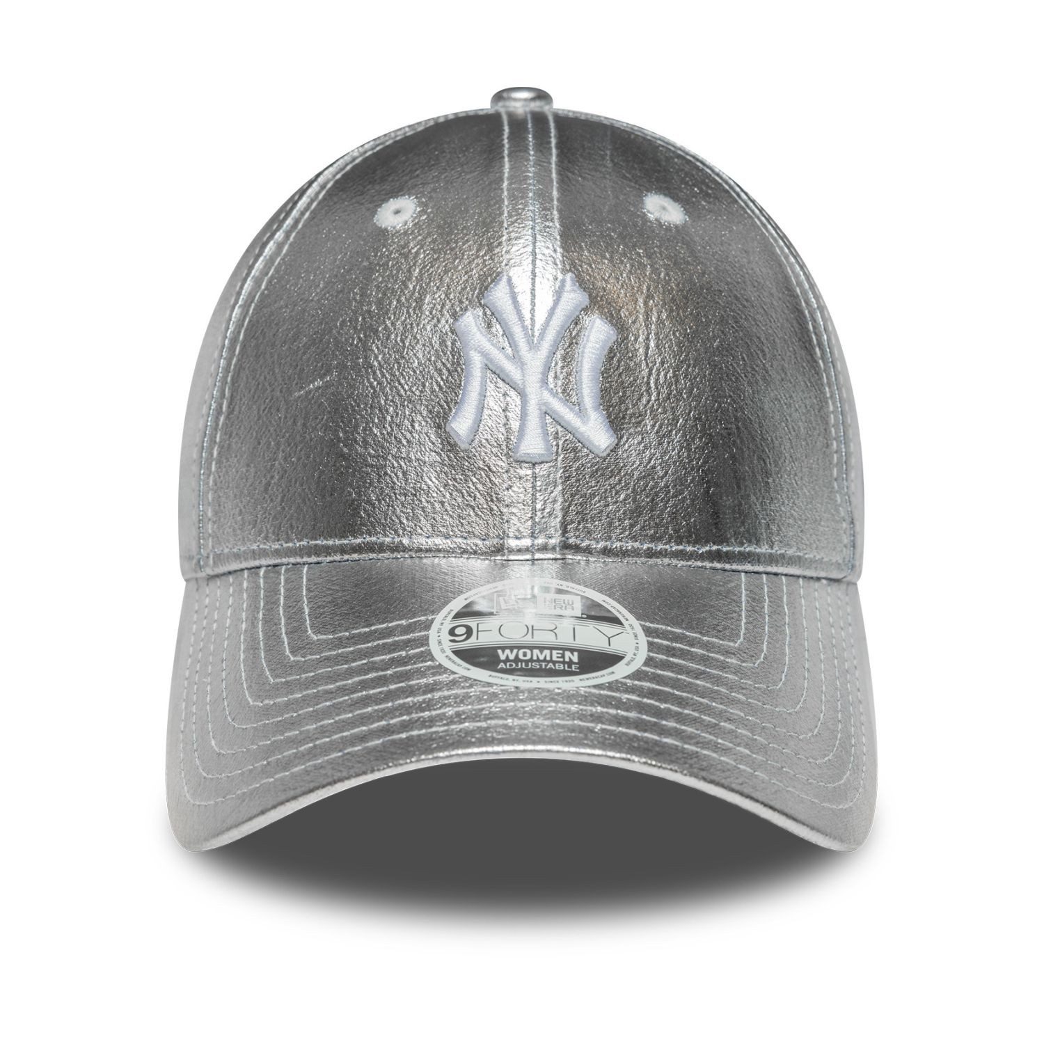 New Era Baseball Cap 9Forty METALLIC New York Yankees silber günstig online kaufen