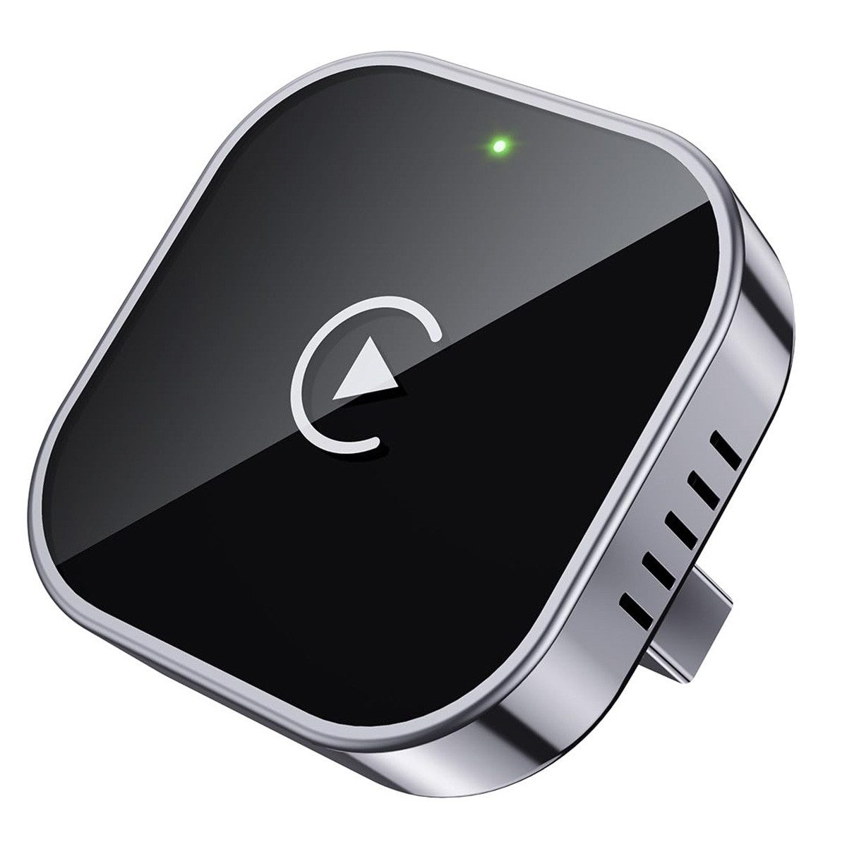 Novzep Mini CarPlay Auto Adapter,Kabelgebunden zu Wireless,iOS & Android Auto-Adapter, USB/USB-C,Plug & Play