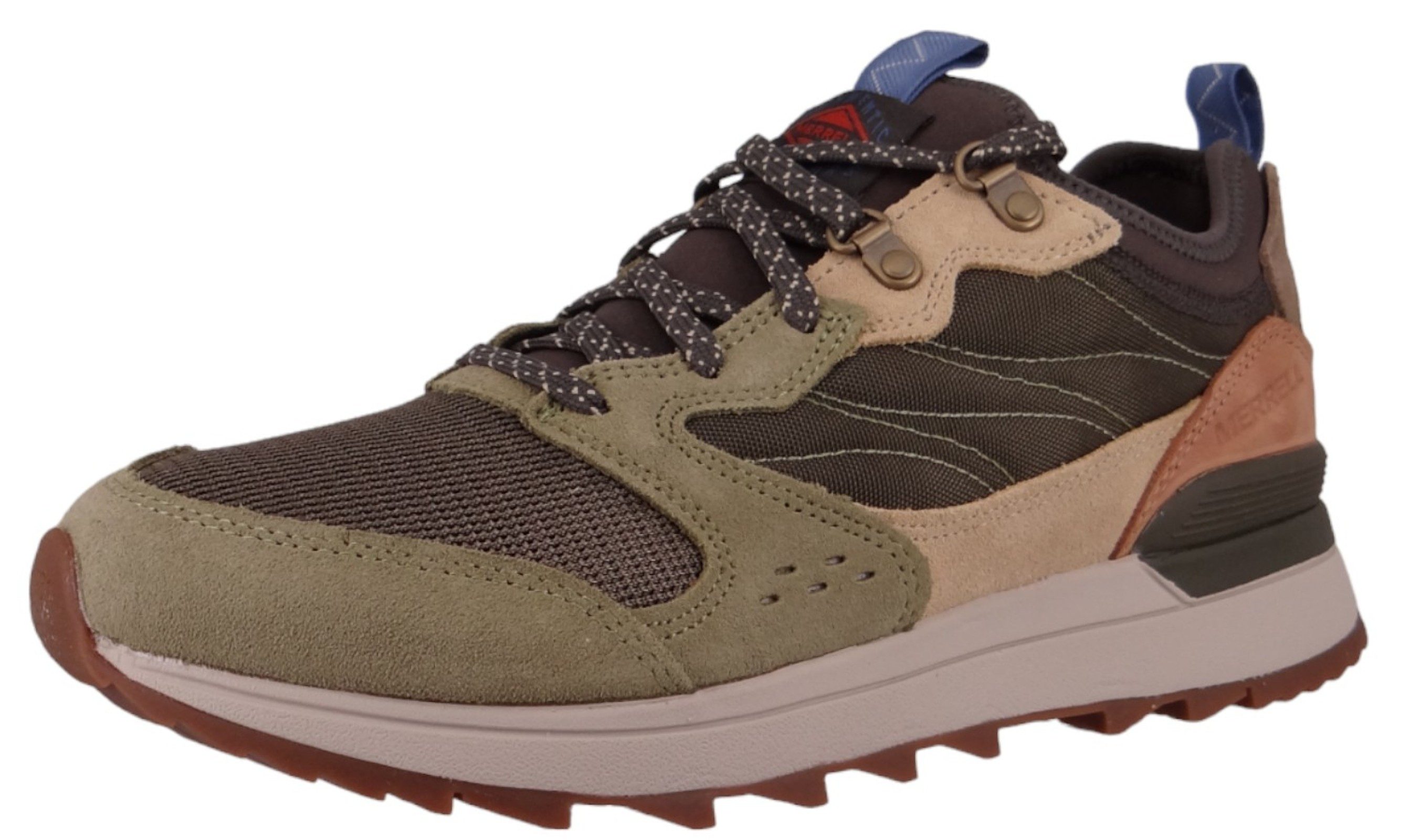 J006085 Alpine 83 Recraft Low Top Olive Multi Sneaker