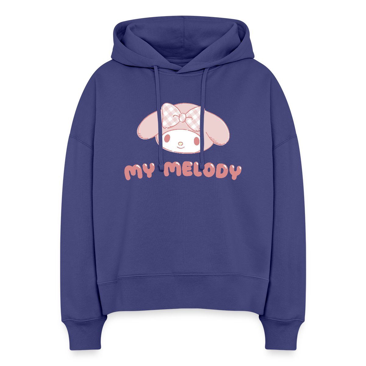 Hoodie My Melody Portrait Frauen Boxy Organic Hoodie