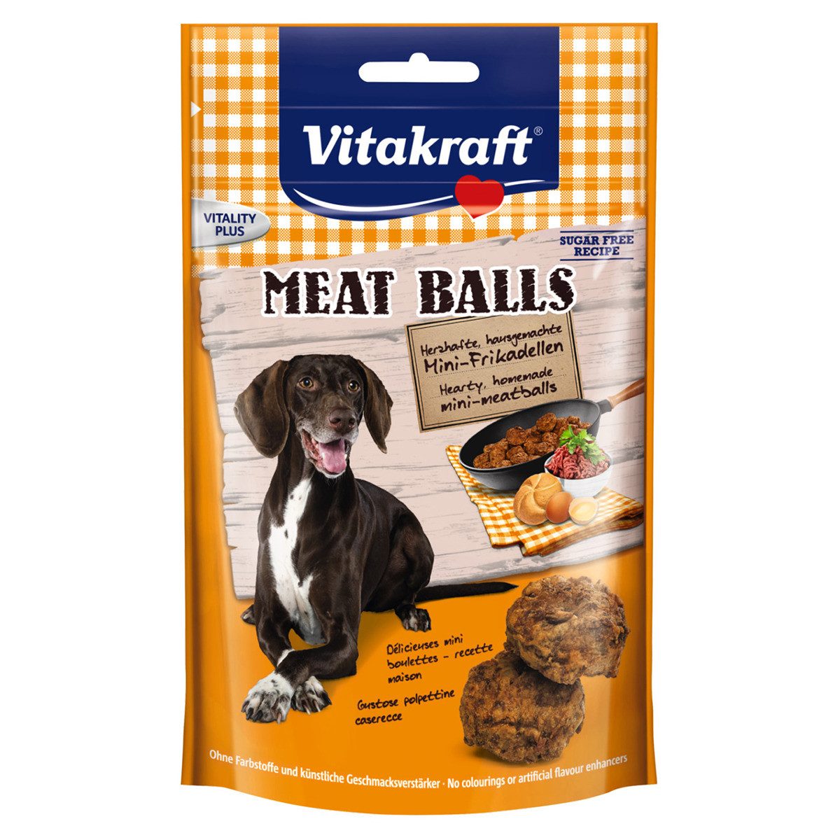 Vitakraft Meat Balls 80 g, Snack für: Hund