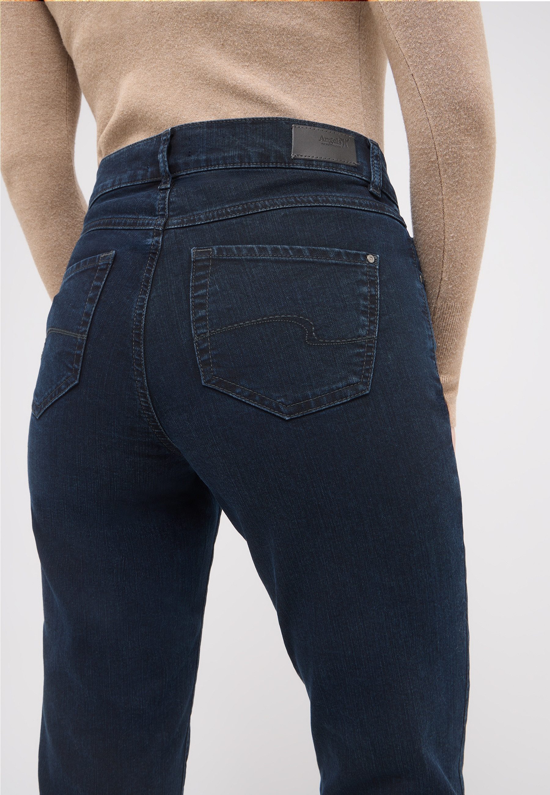 ANGELS High-waist-Jeans DOLLY im klassichen 5-Pocket-Stil