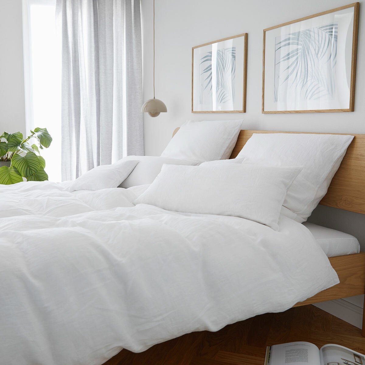 Elegante Bettwäsche Pure, Leinen, 2 teilig