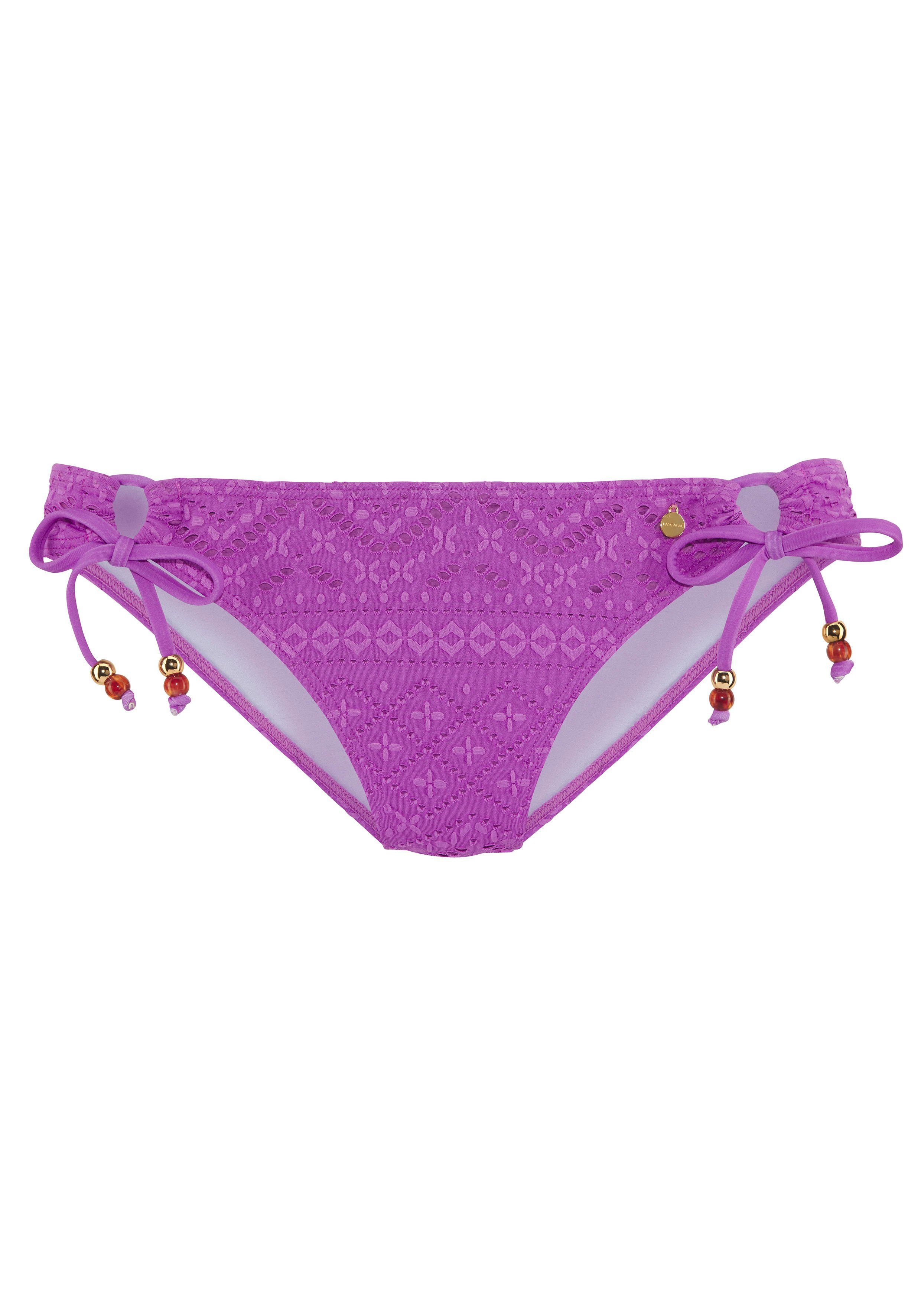 LASCANA Bikini-Hose Omara mit Lochstickerei günstig online kaufen