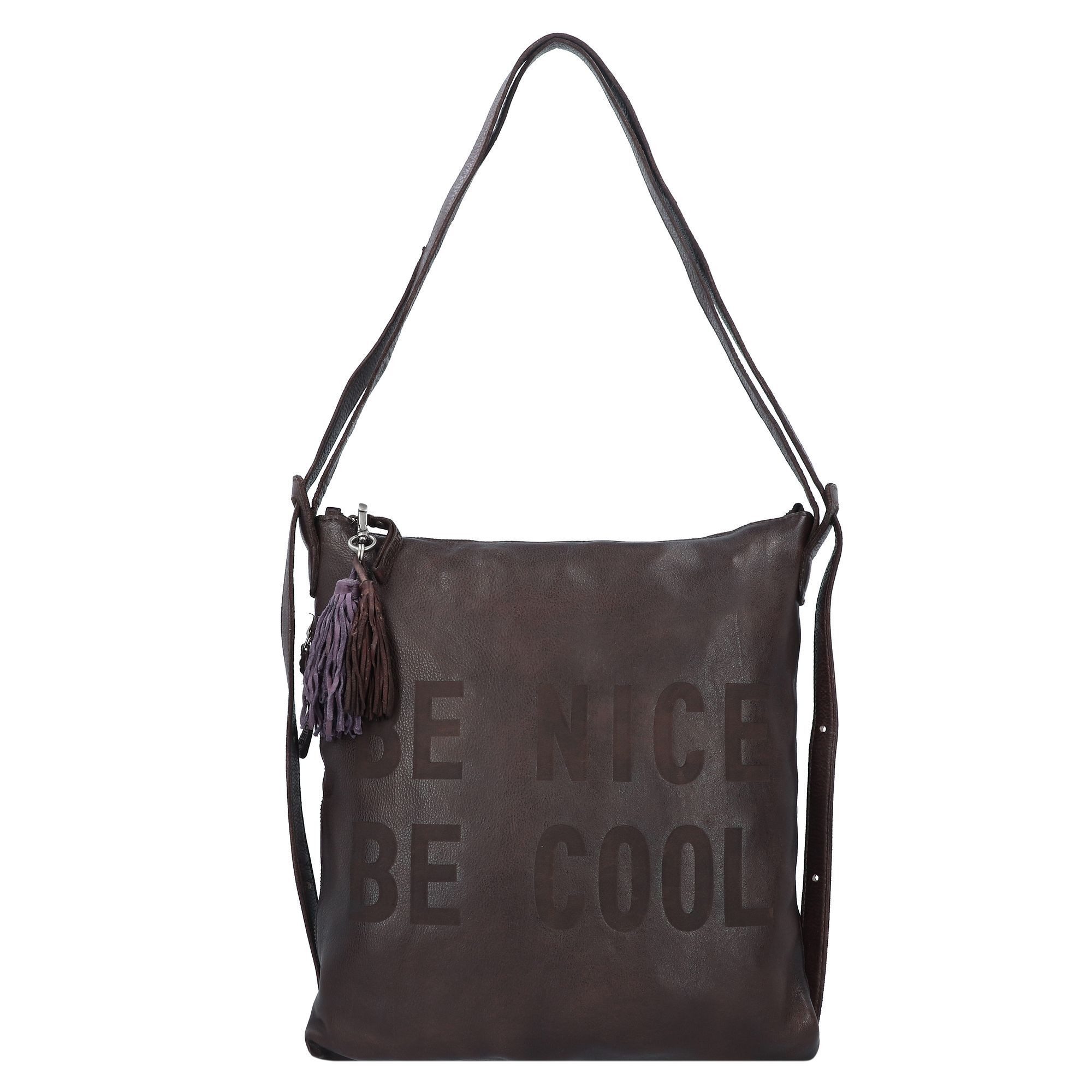 Taschendieb Wien Schultertasche Paniglgasse, Leder