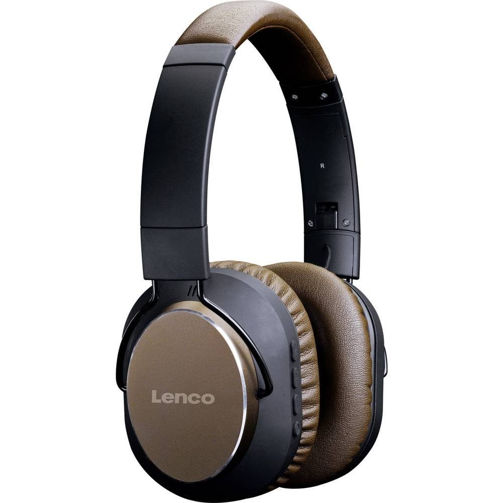 Lenco »Bluetooth®-Kopfhörer mit Geräuschunterdrückung« Kopfhörer (Headset,  Schwenkbare Ohrmuscheln, Faltbar)