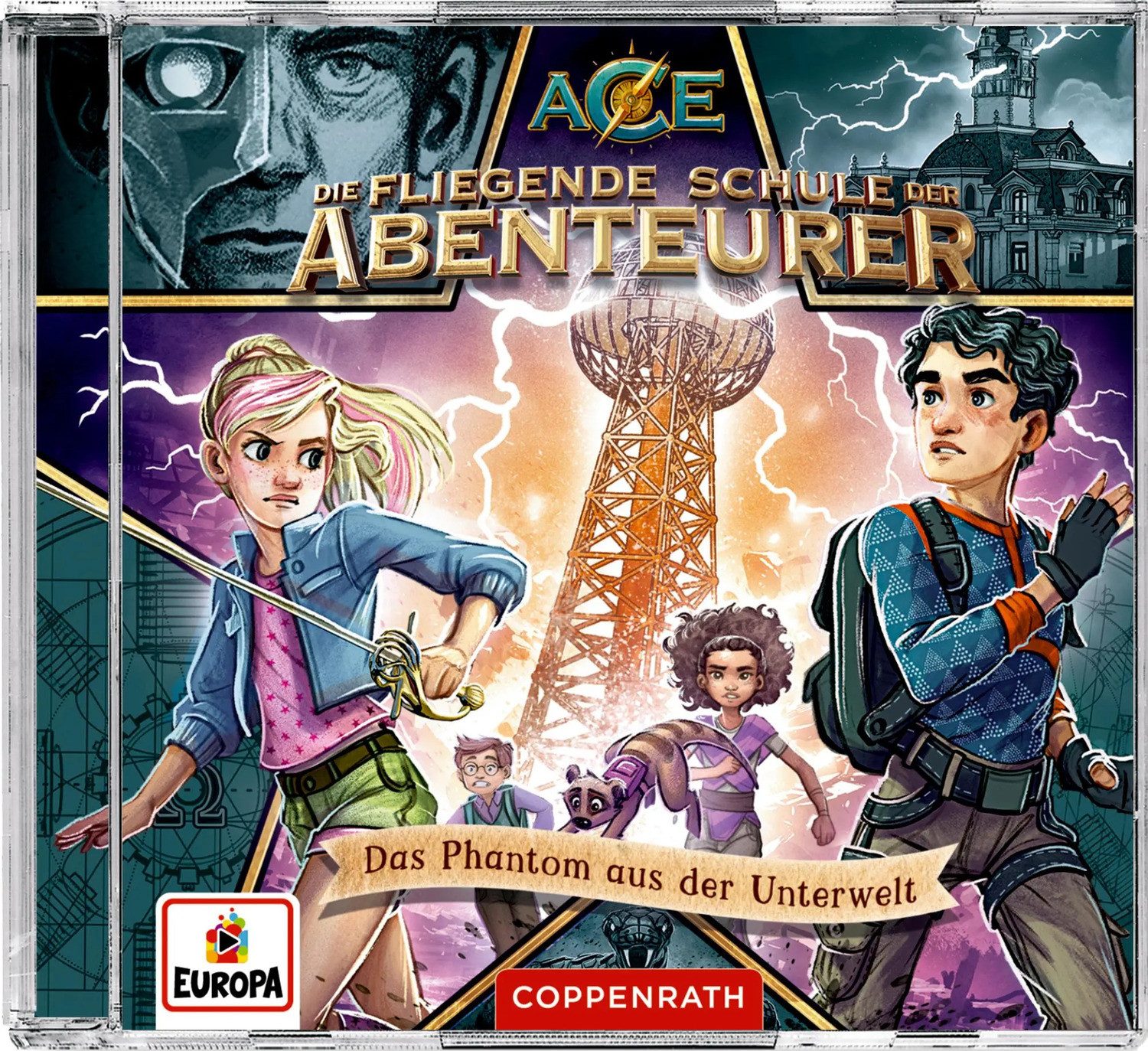 Hörspiel Die fliegende Schule der Abenteurer 03: Das Phantom aus der Unterwelt