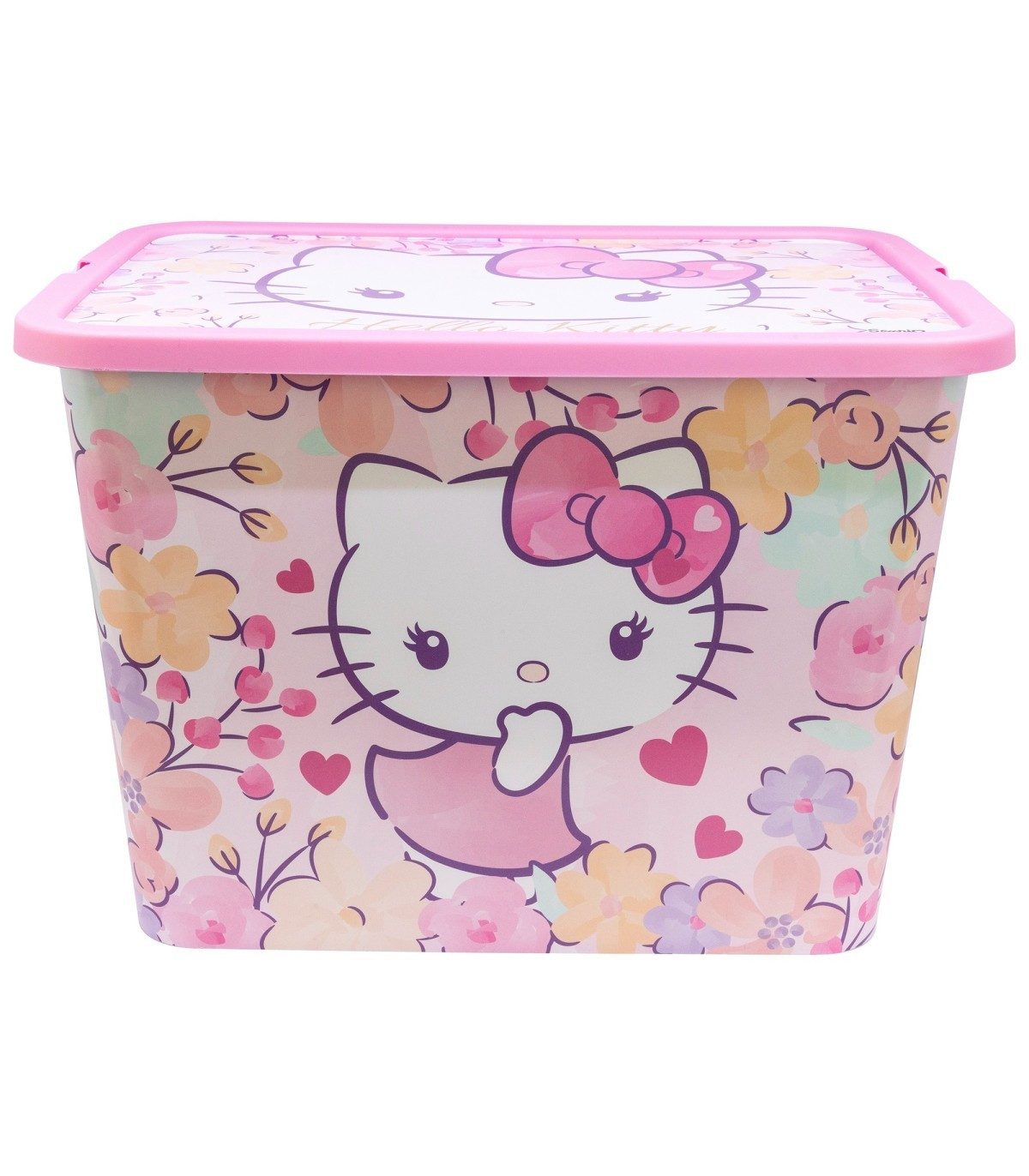Hello Kitty Aufbewahrungsbox 23 l Kinderzimmer Box für Spielzeug