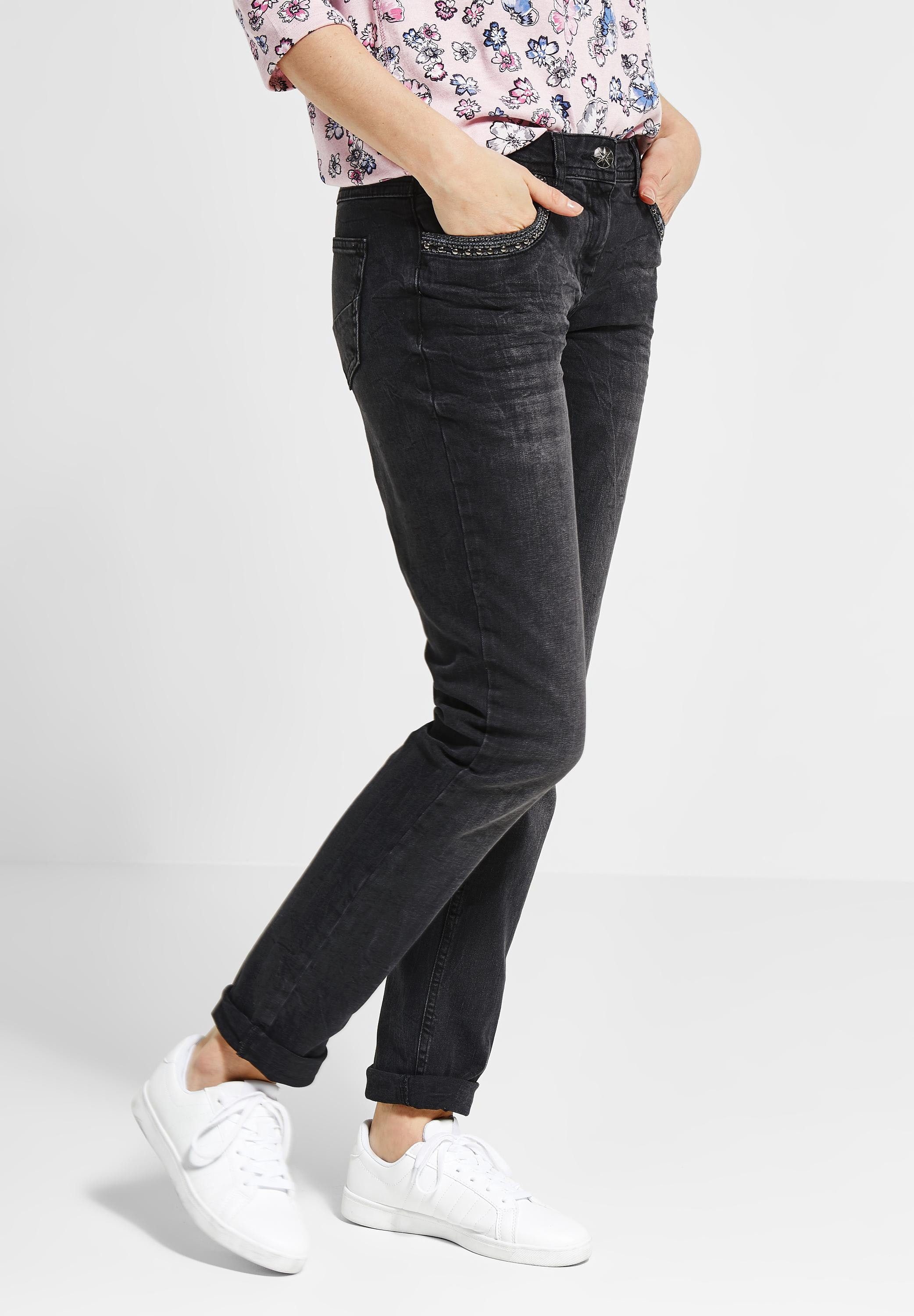 CECIL 5-Pocket-Jeans Pailletten-Denim Scarlett günstig online kaufen
