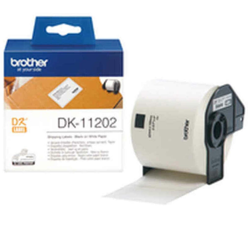 Thumbnail - Brother Etiketten DK-11202 Versand Etiketten 62 x 100 mm weiß