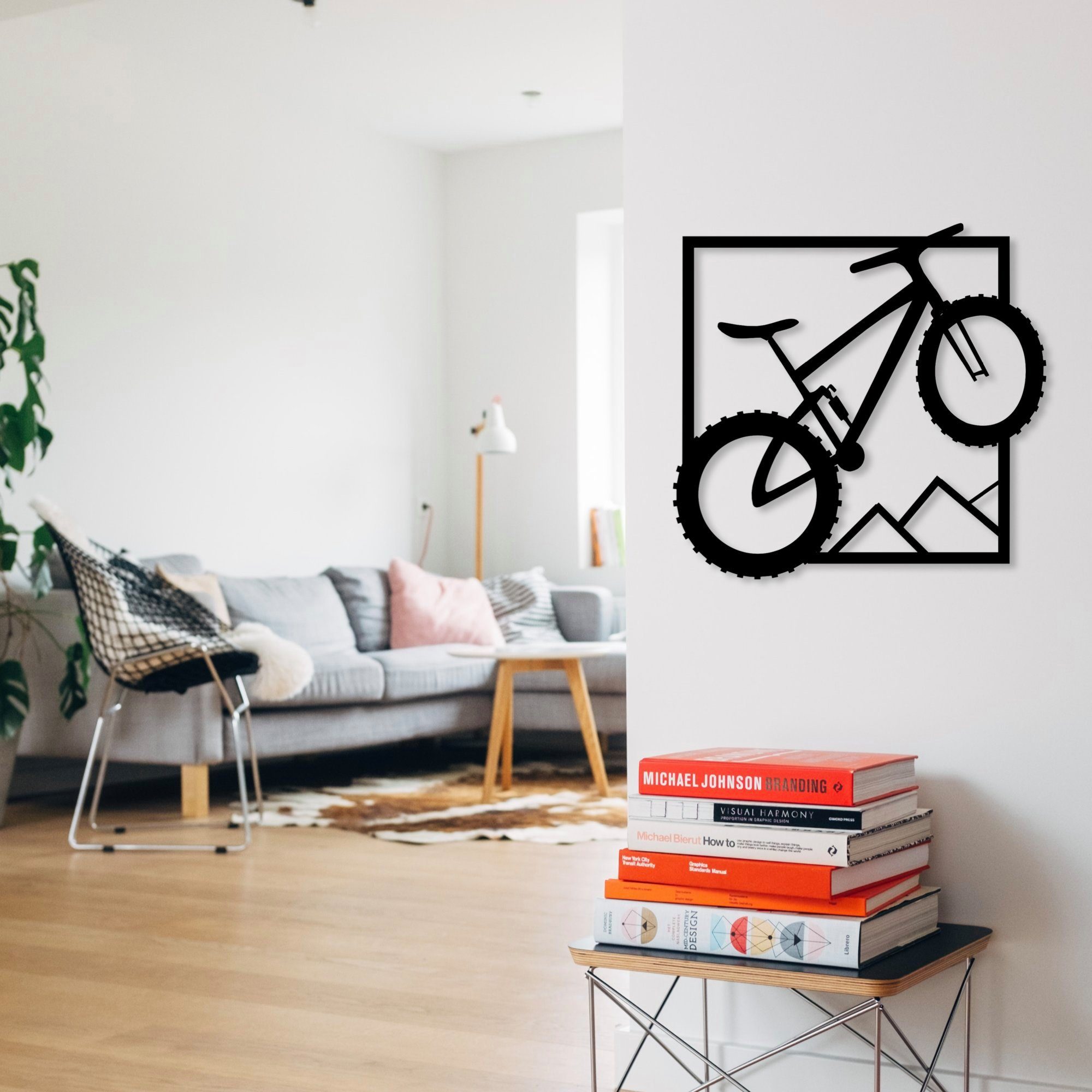 WoodFriends Wandbild aus Holz Mountainbike BMX günstig online kaufen