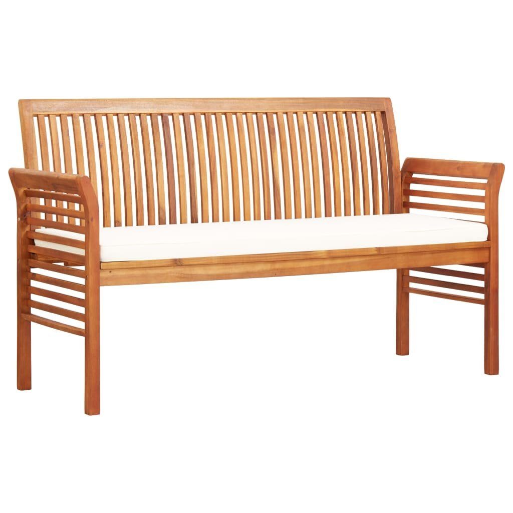 furnicato Gartenbank 3-Sitzer mit Kissen 150 günstig online kaufen