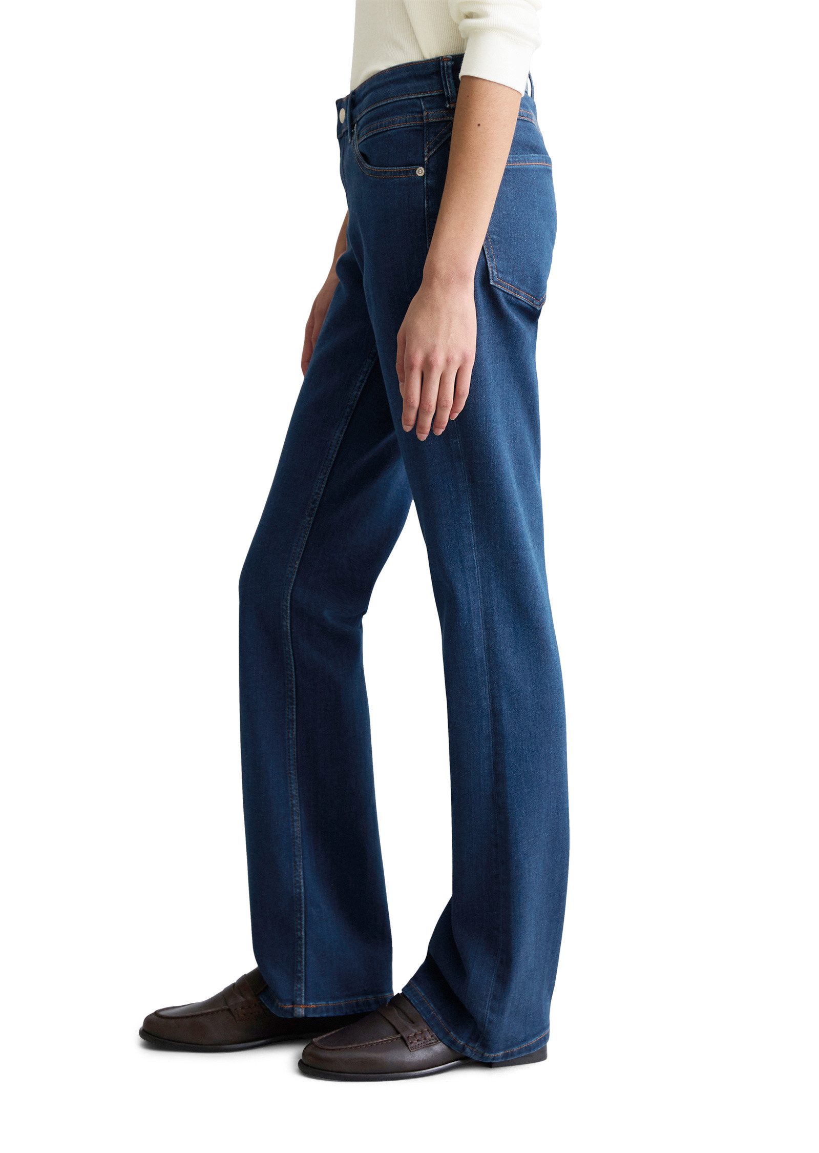 Marc O'Polo DENIM Bootcut-Jeans aus Organic Cotton-Mix-Stretch