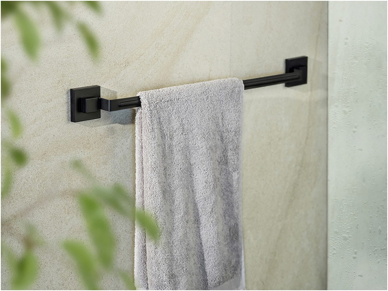 WENKO Handtuchstange Vacuum-Loc® Modell Quadro, aus günstig online kaufen