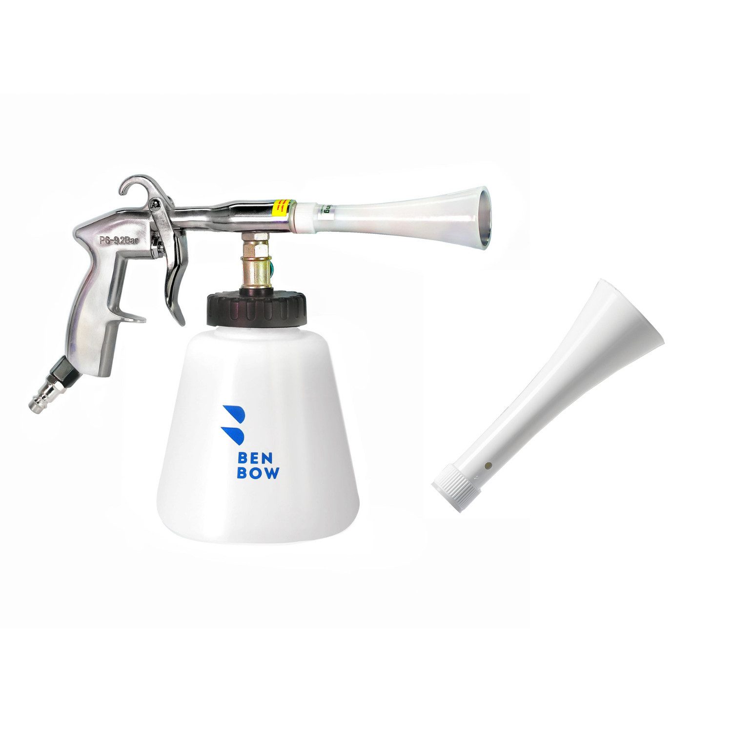 Dreckfräse Benbow Druckluft Reinigungspistole Autoreinigung 004+ Classic Trichter