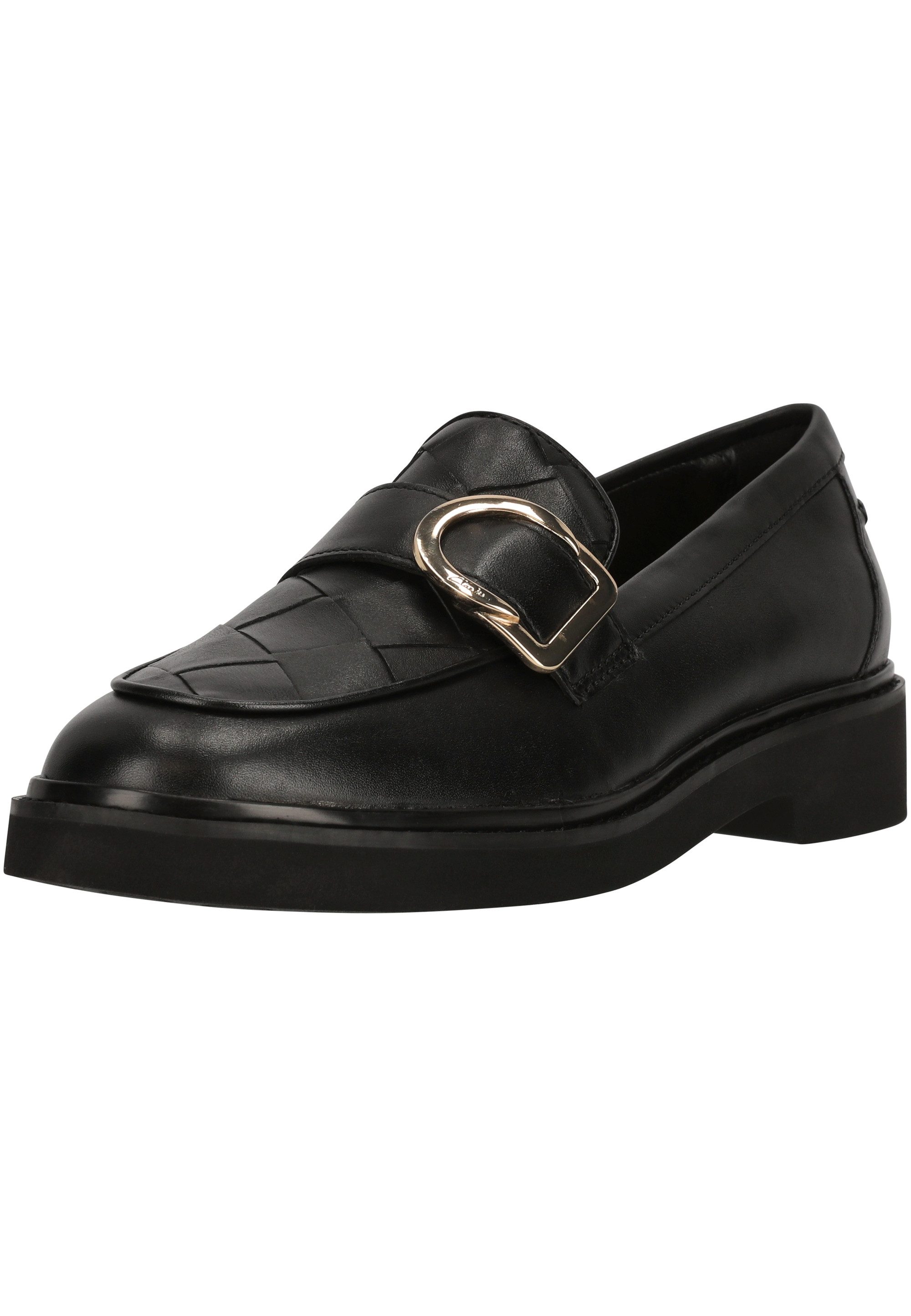 Clarks Splend Penny Slipper mit geflochtener Materialkonstruktion