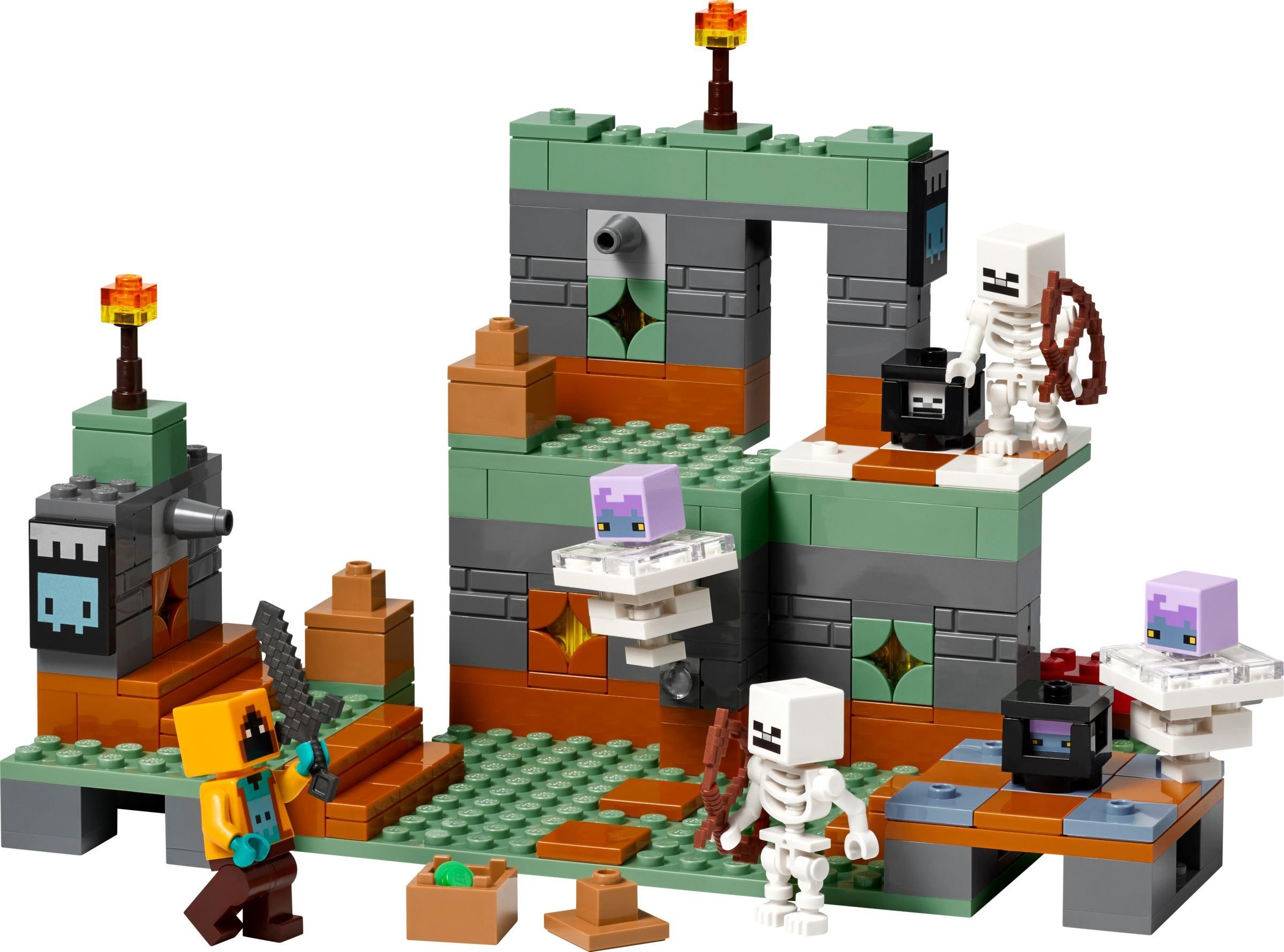 LEGO® Minecraft 21271 Prüfungskammern Konstruktionsspielsteine günstig online kaufen
