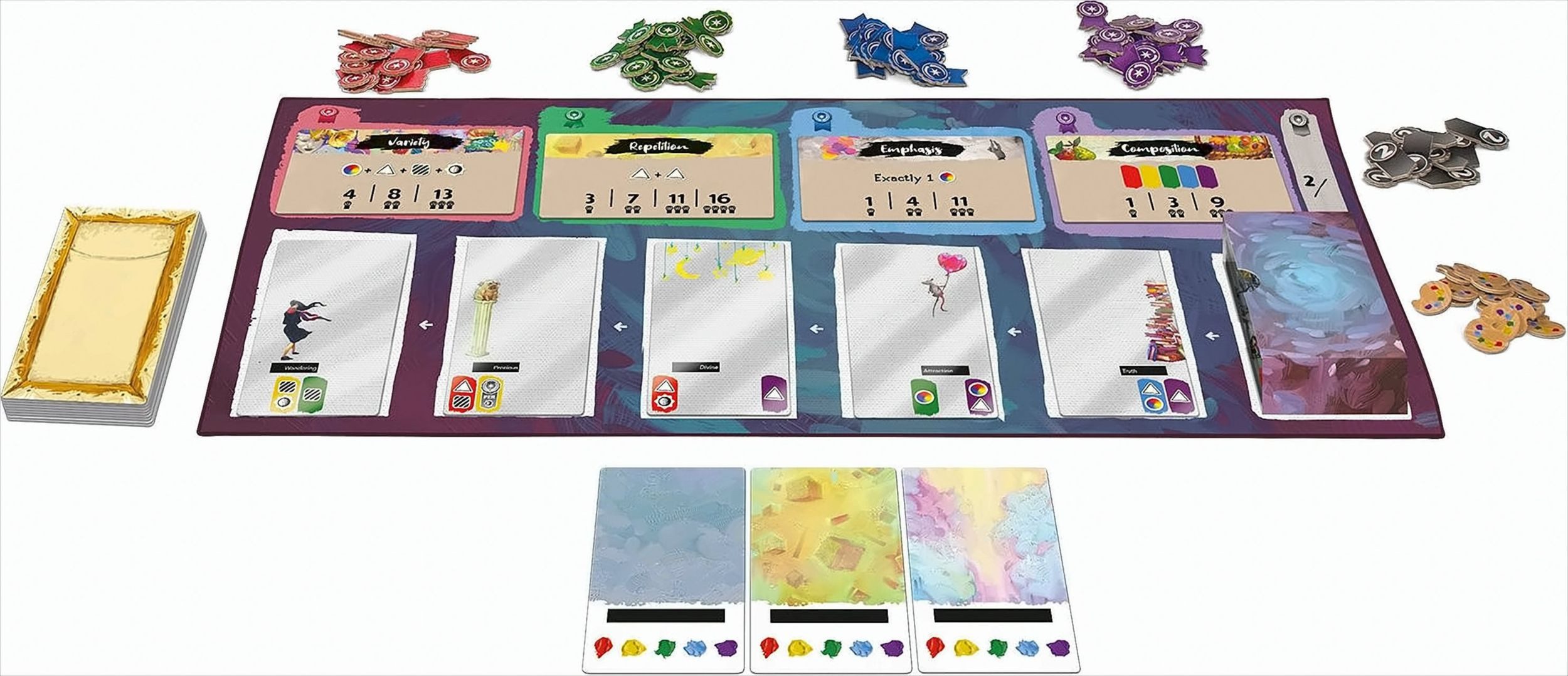 Asmodee Spiel Road to Infamy - Canvas