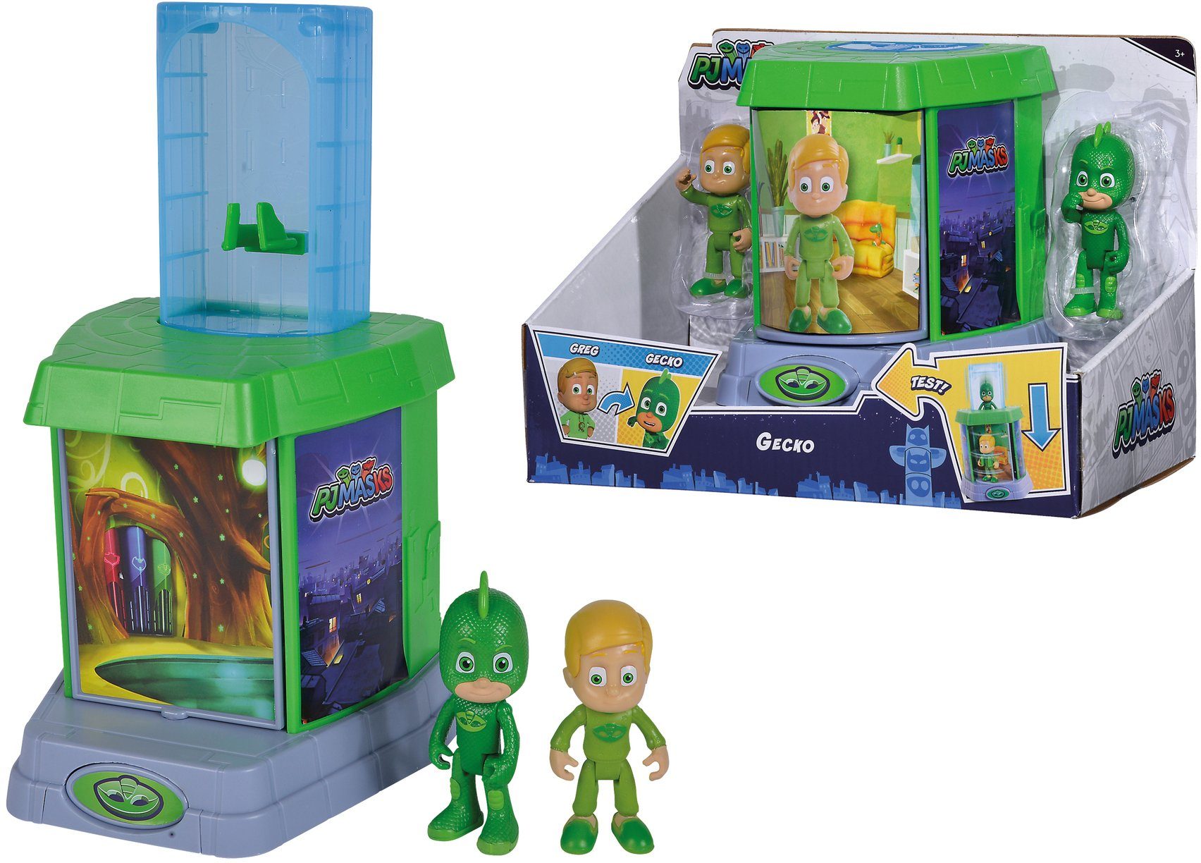 Image of SIMBA Spiel-Gebäude »PJ Masks, Verwandlung Greg/Gecko«