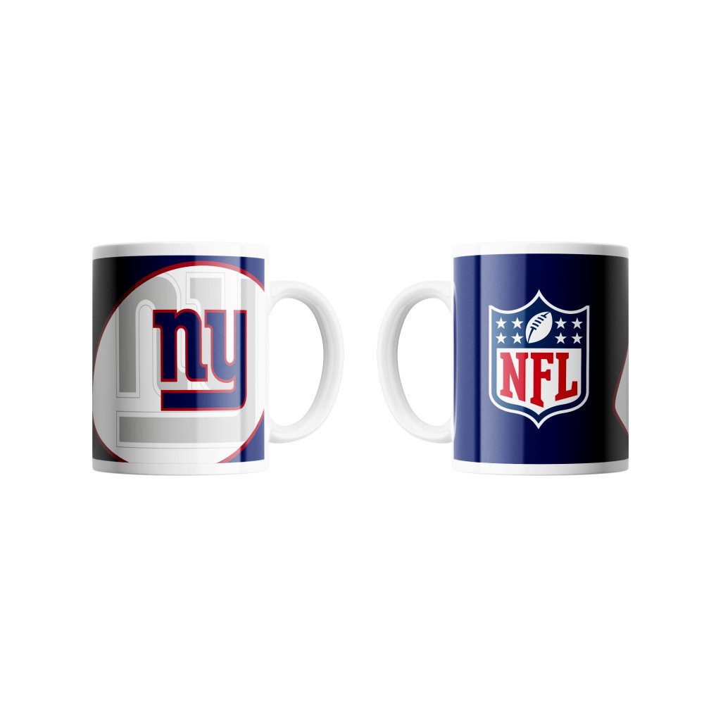 New York Giants Becher New York Giants Classic Mug Shadow Logo & Shield, Keramik