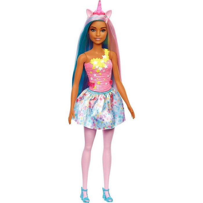 Mattel® Anziehpuppe Barbie Dreamtopia Einhorn-Puppe im