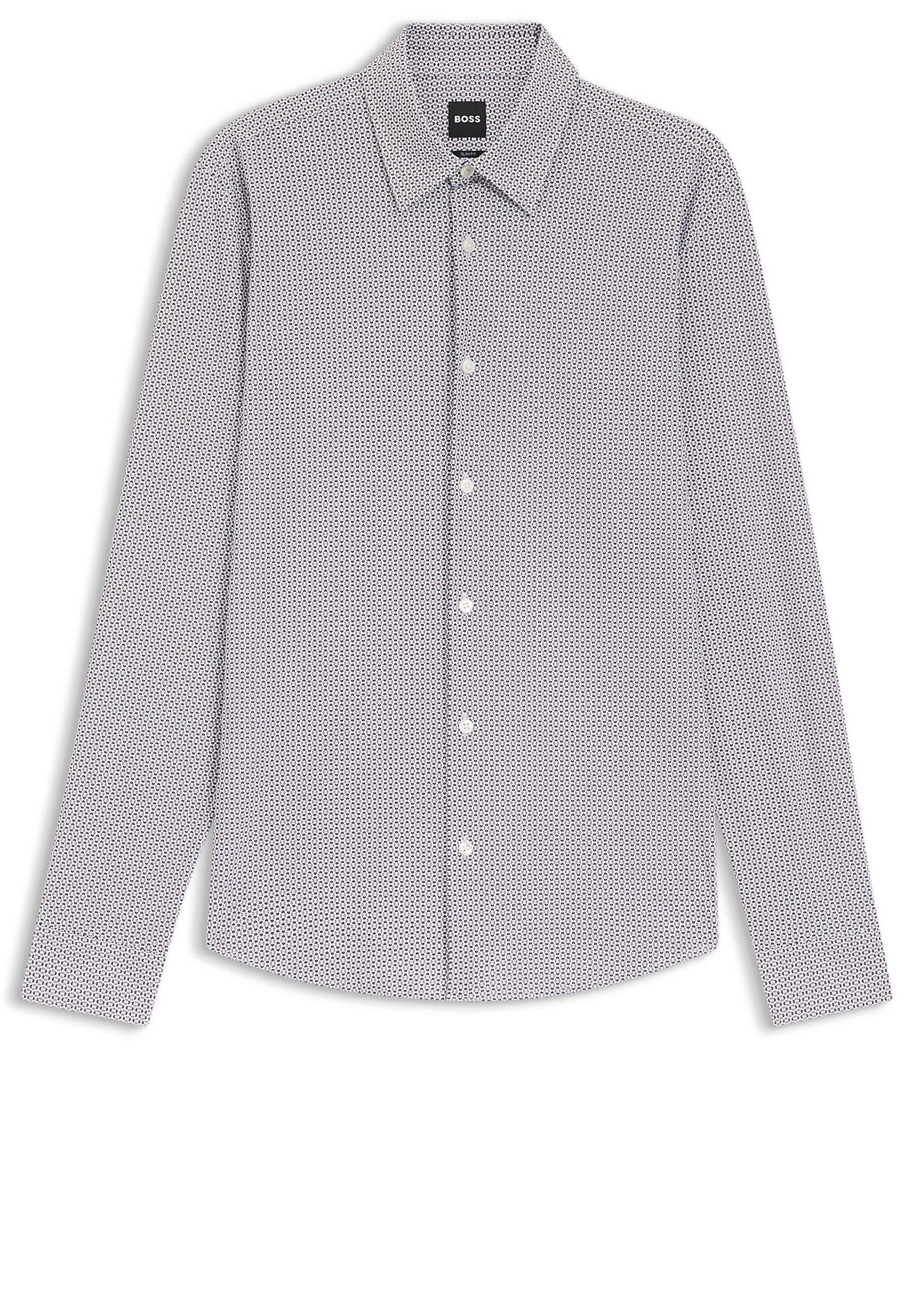 BOSS Langarmhemd P-Roan-K-F-261 (1-tlg)