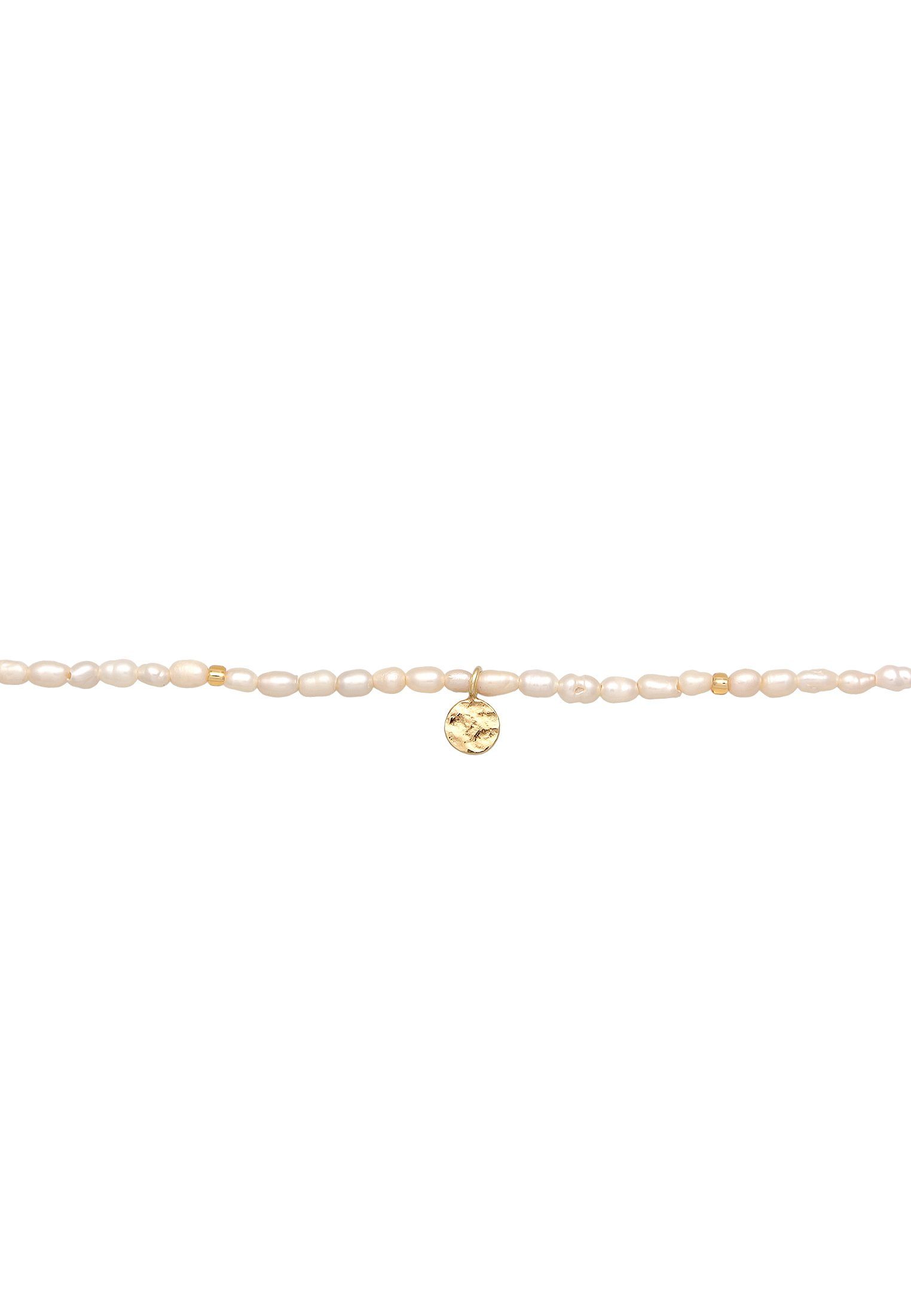 Elli Premium Perlenkette Choker Süßwasserperlen Klassik günstig online kaufen