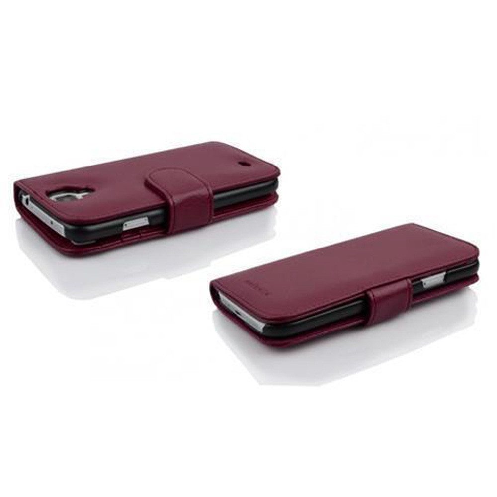 Cadorabo Handyhülle für Samsung Galaxy S4 Hülle Samsung Galaxy S4, Klappbare Handy Schutzhülle - Hülle - mit Standfunktion und Kartenfach