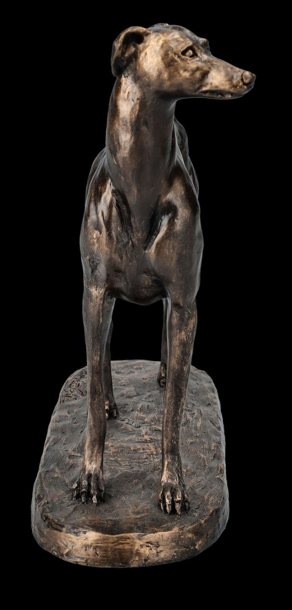 Shop der GmbH Tierfigur - Windhund Dekofigur Figuren Figur Greyhound Dekration - Gus Hundefigur