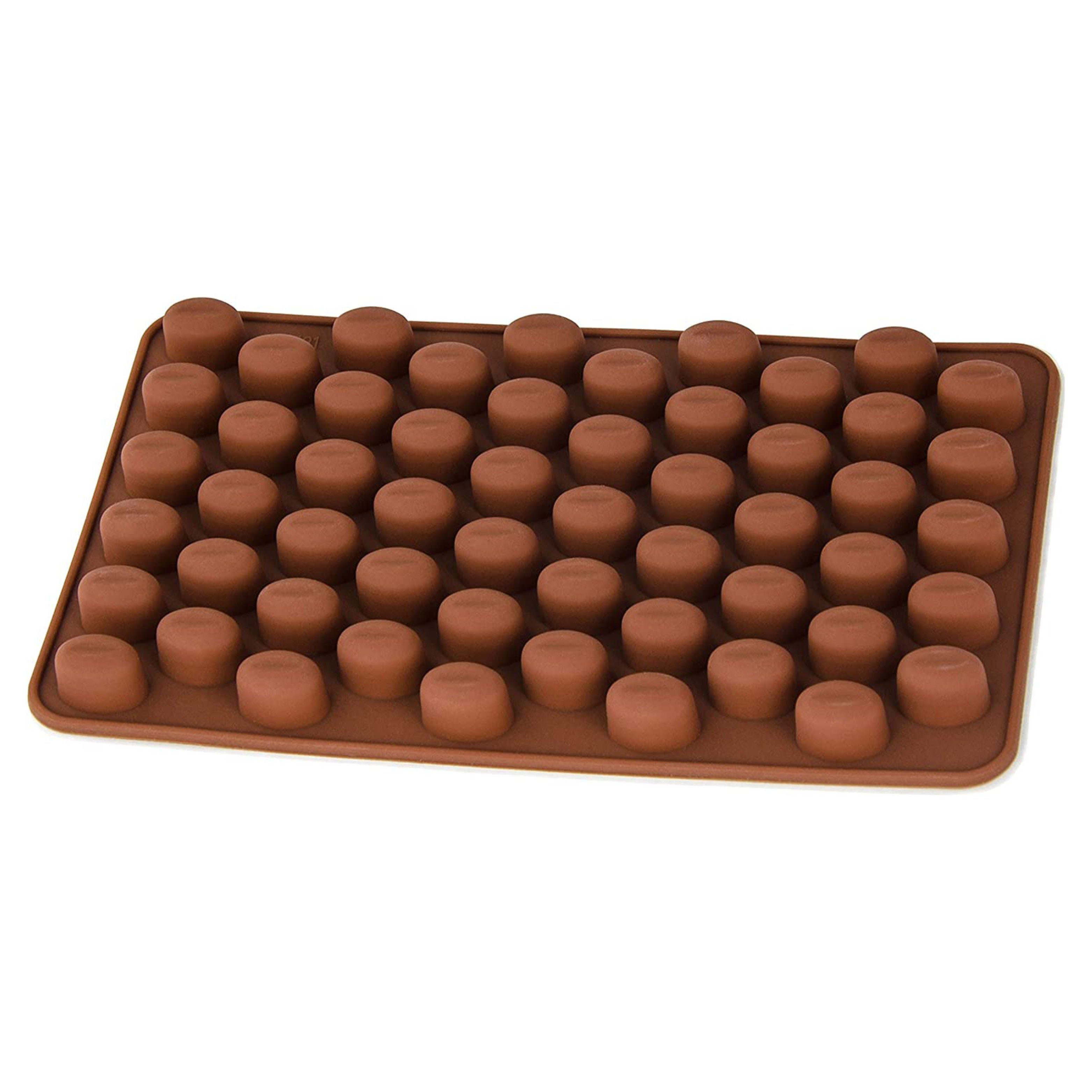 wisefood Silikonform 1-tlg., Silikonform Kaffeebohne - braun 18x11x1cm - 1 Form, (1-tlg)