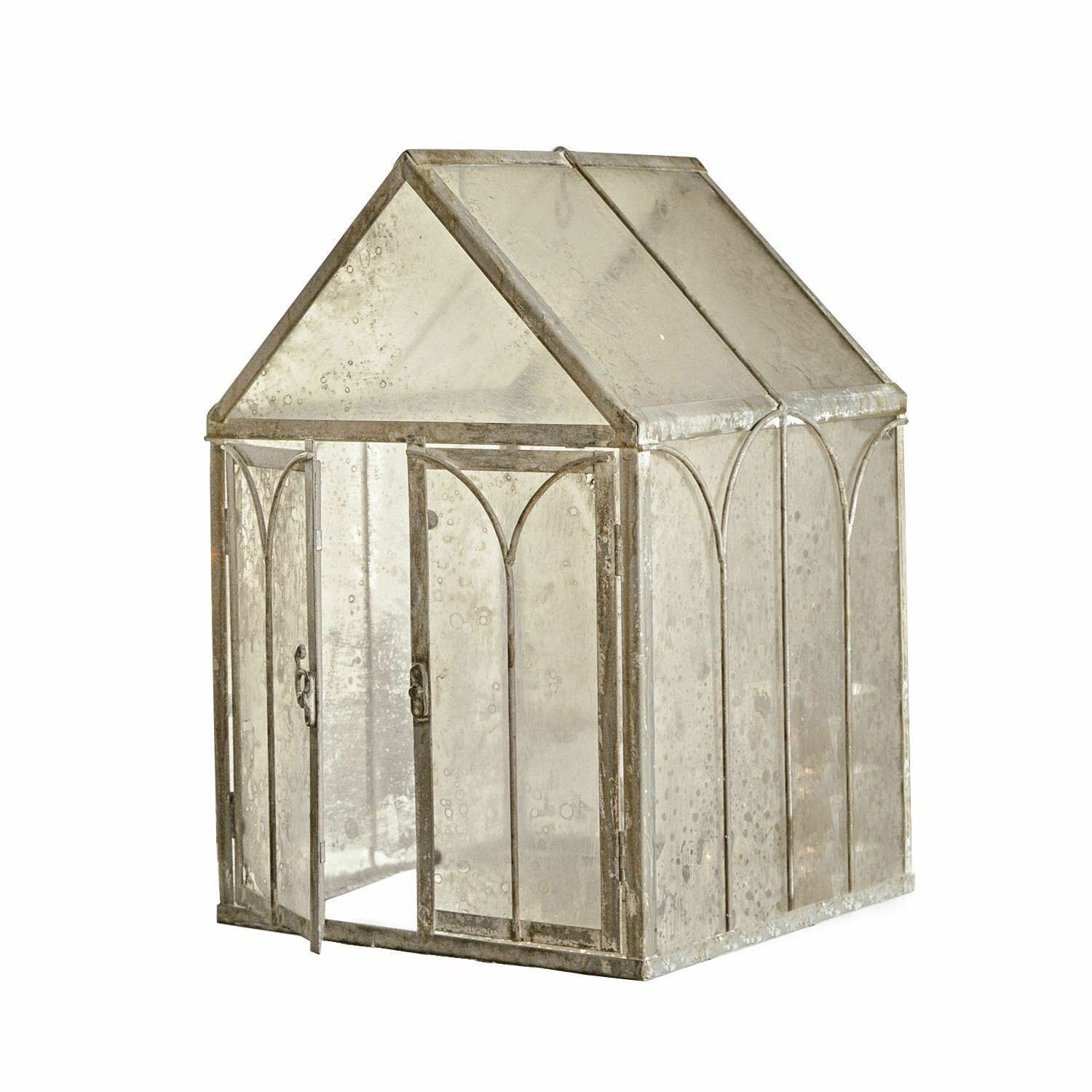 Dekoobjekt Deko-Haus Bellunas antikgrau