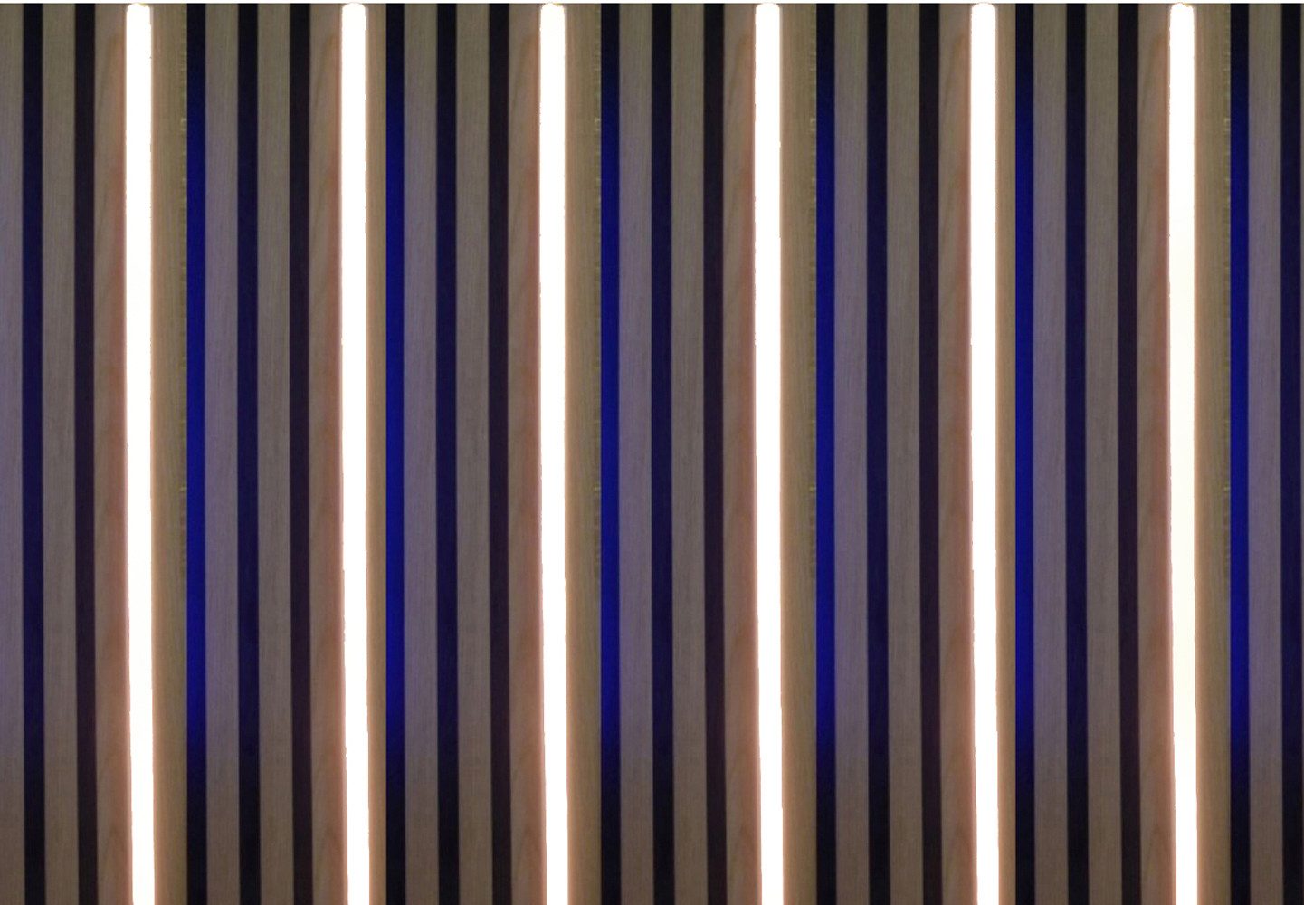 XENON LED Dekolicht 3659 LED Leuchte für Holz-Akustik-Paneele Netzteil 6x50cm Kalt Weiß, Xenon / Kalt Weiß