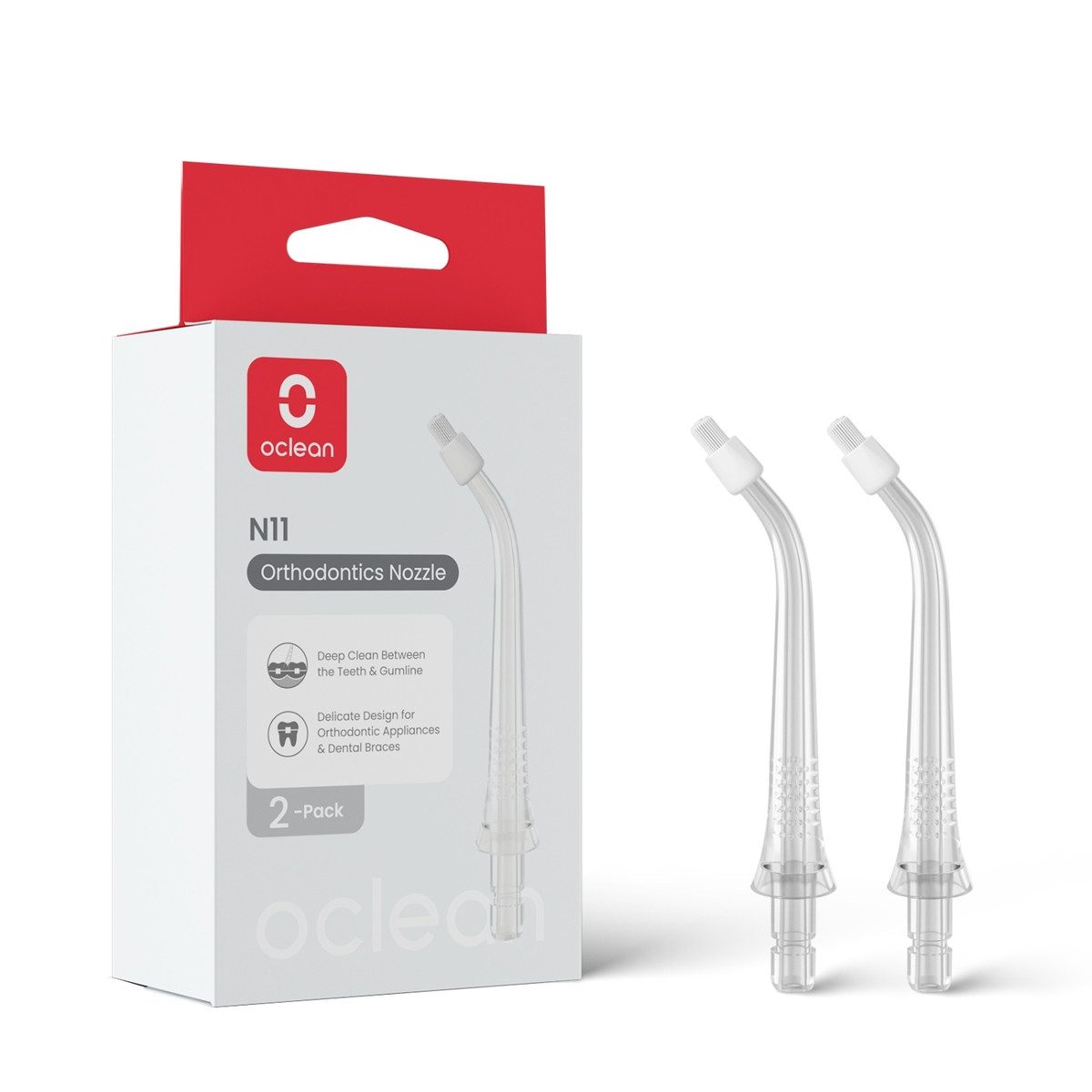 Oclean Zahnpflege-Set N11 Orthodontics Nozzle  W10, 1-tlg.